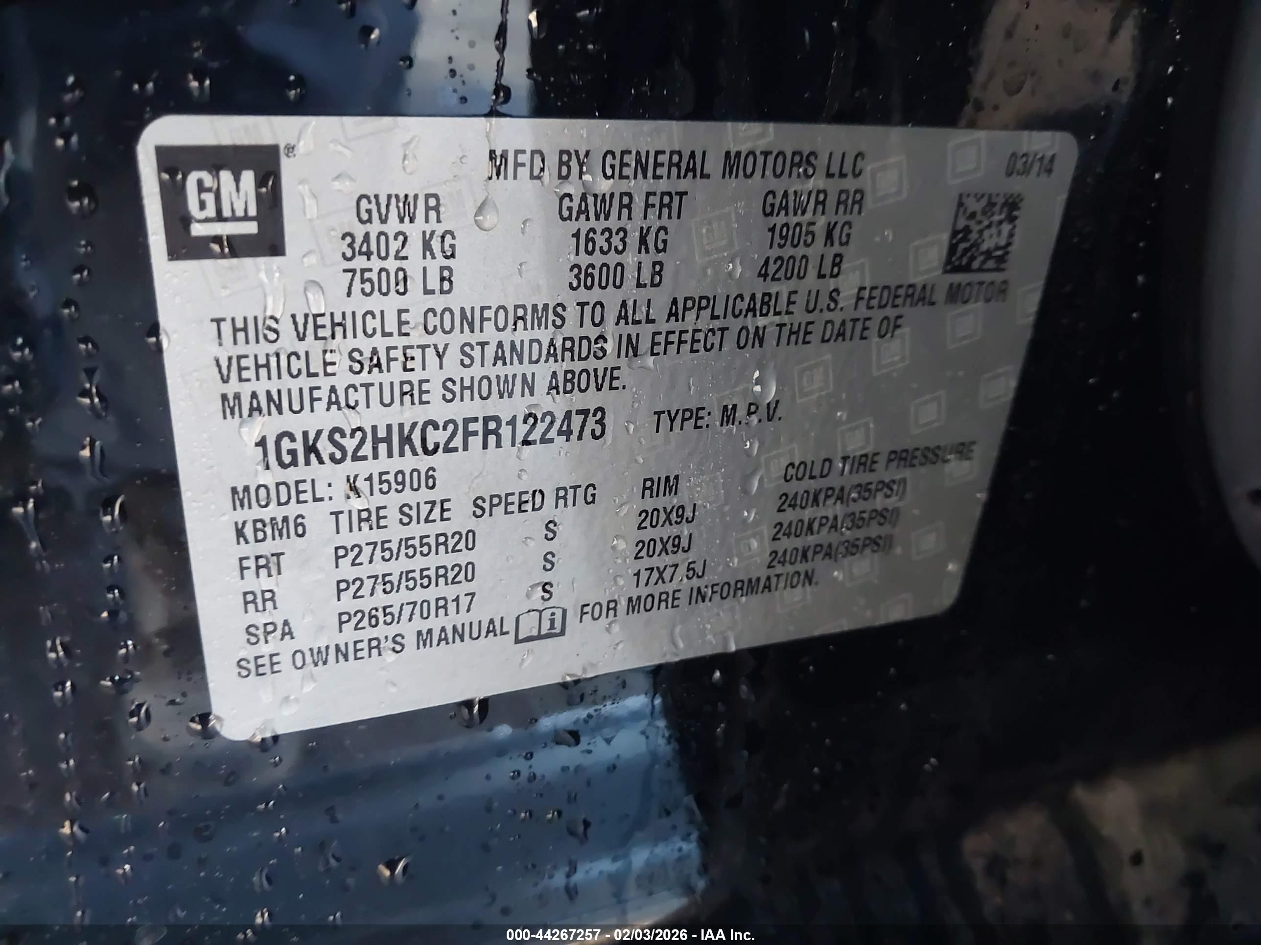 GMC YUKON image 9