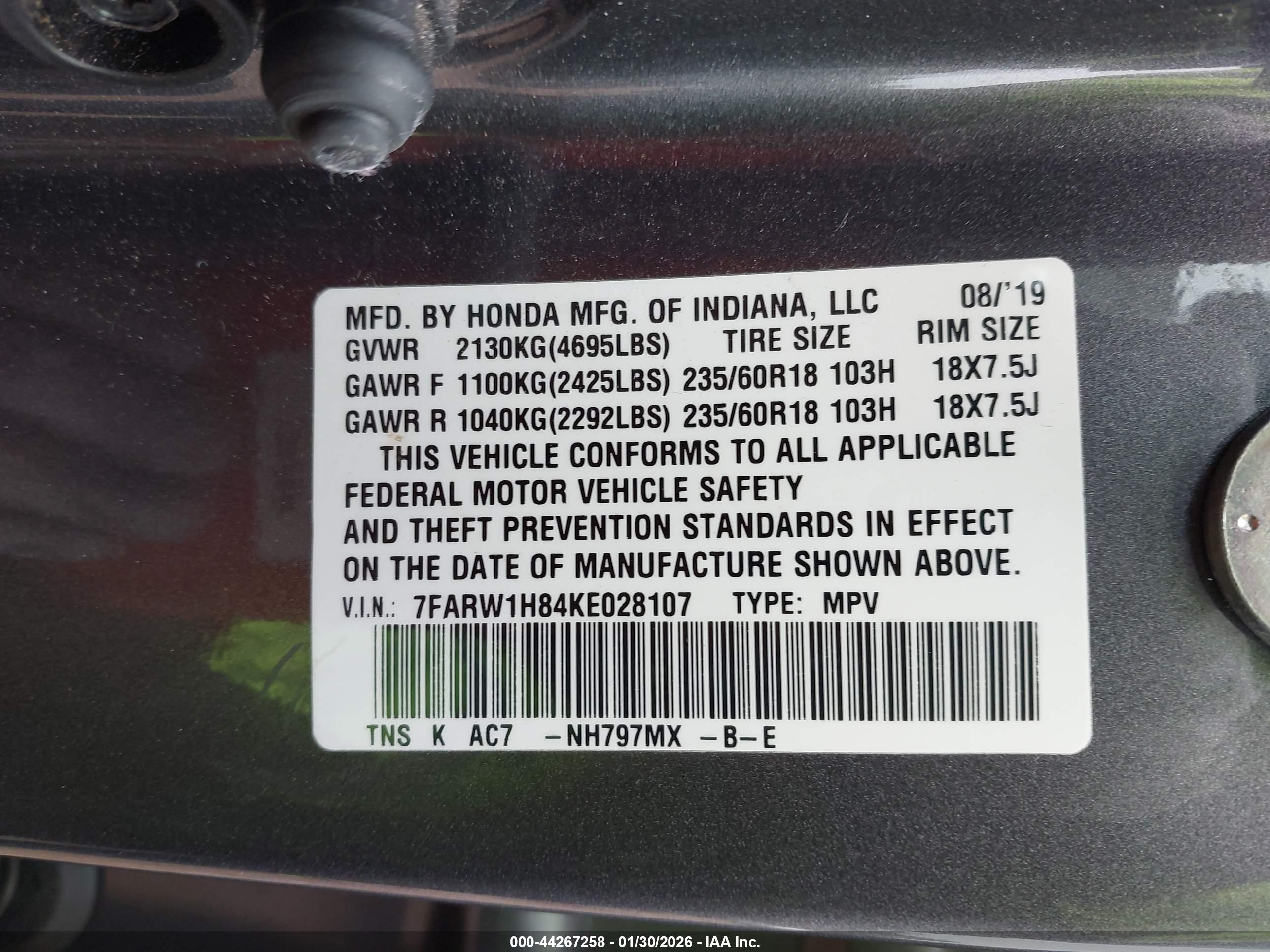 HONDA CR-V image 9