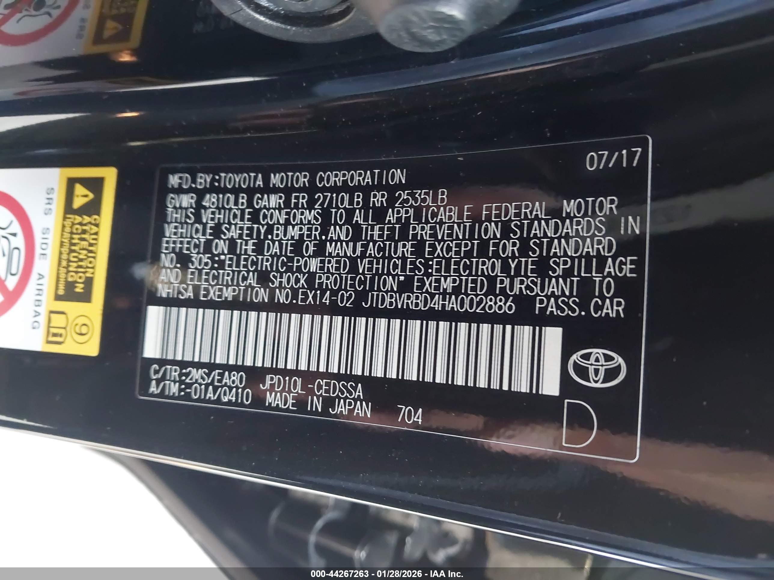 TOYOTA MIRAI image 9