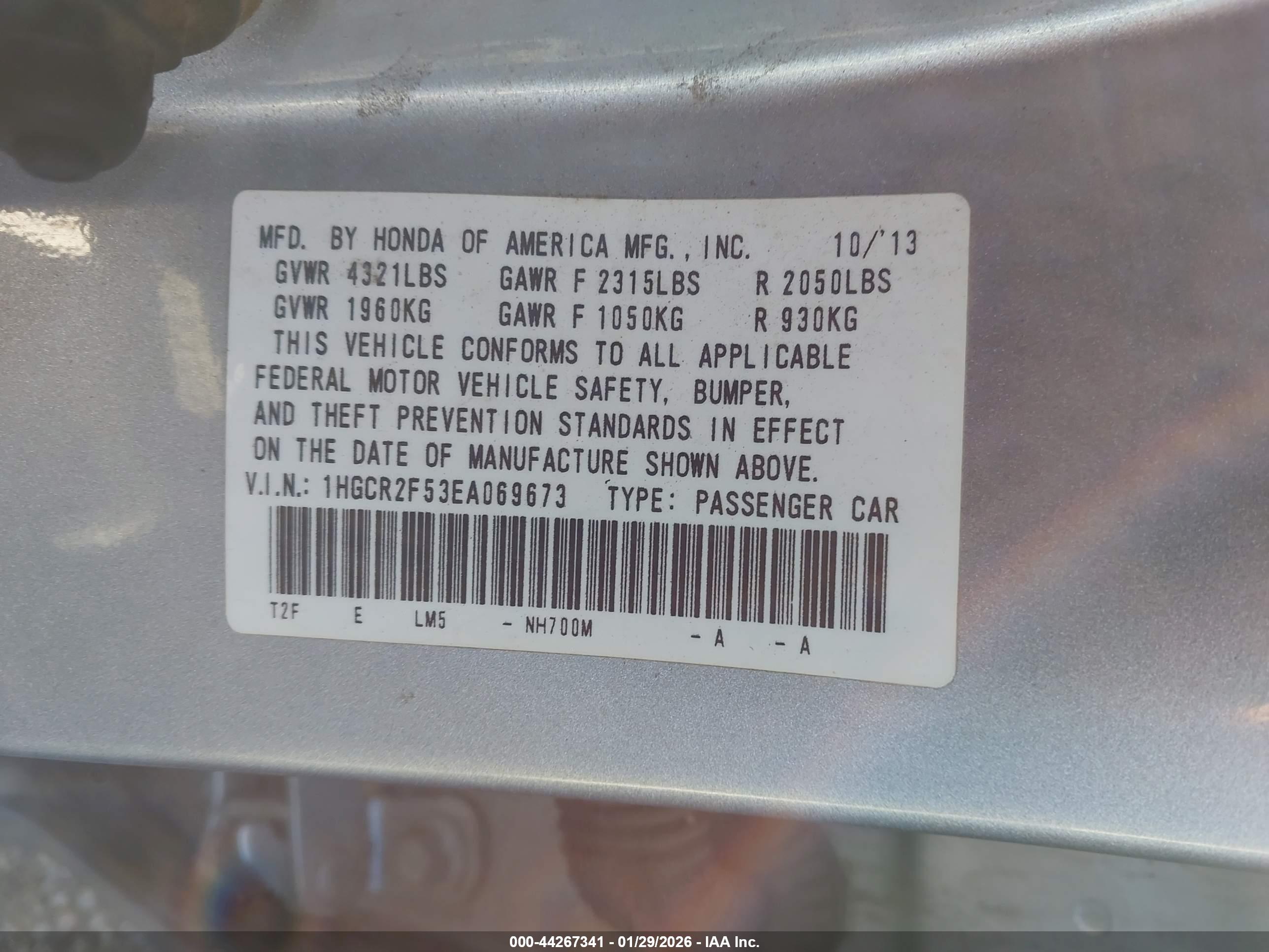 HONDA ACCORD image 9
