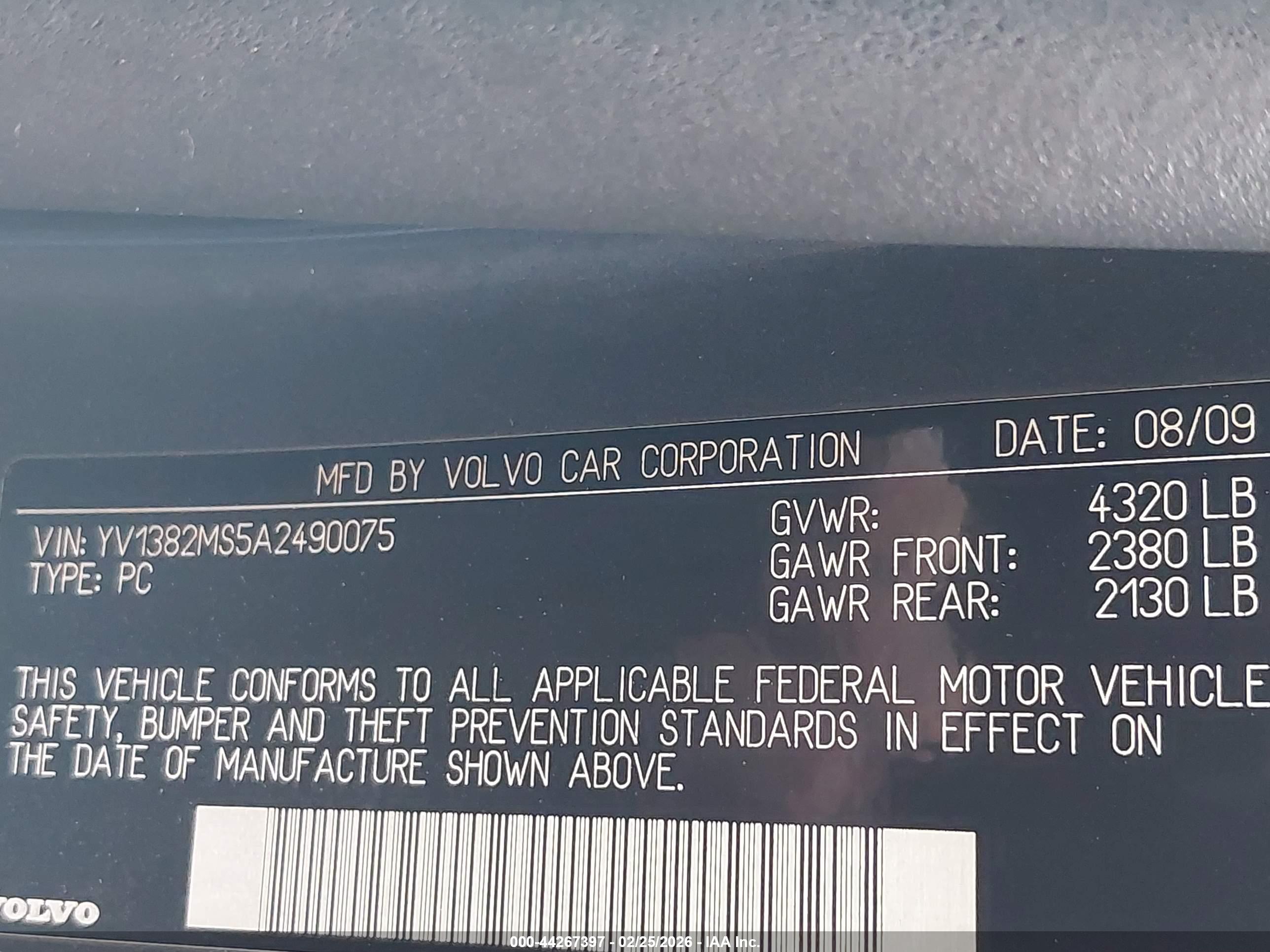 VOLVO S40 image 9