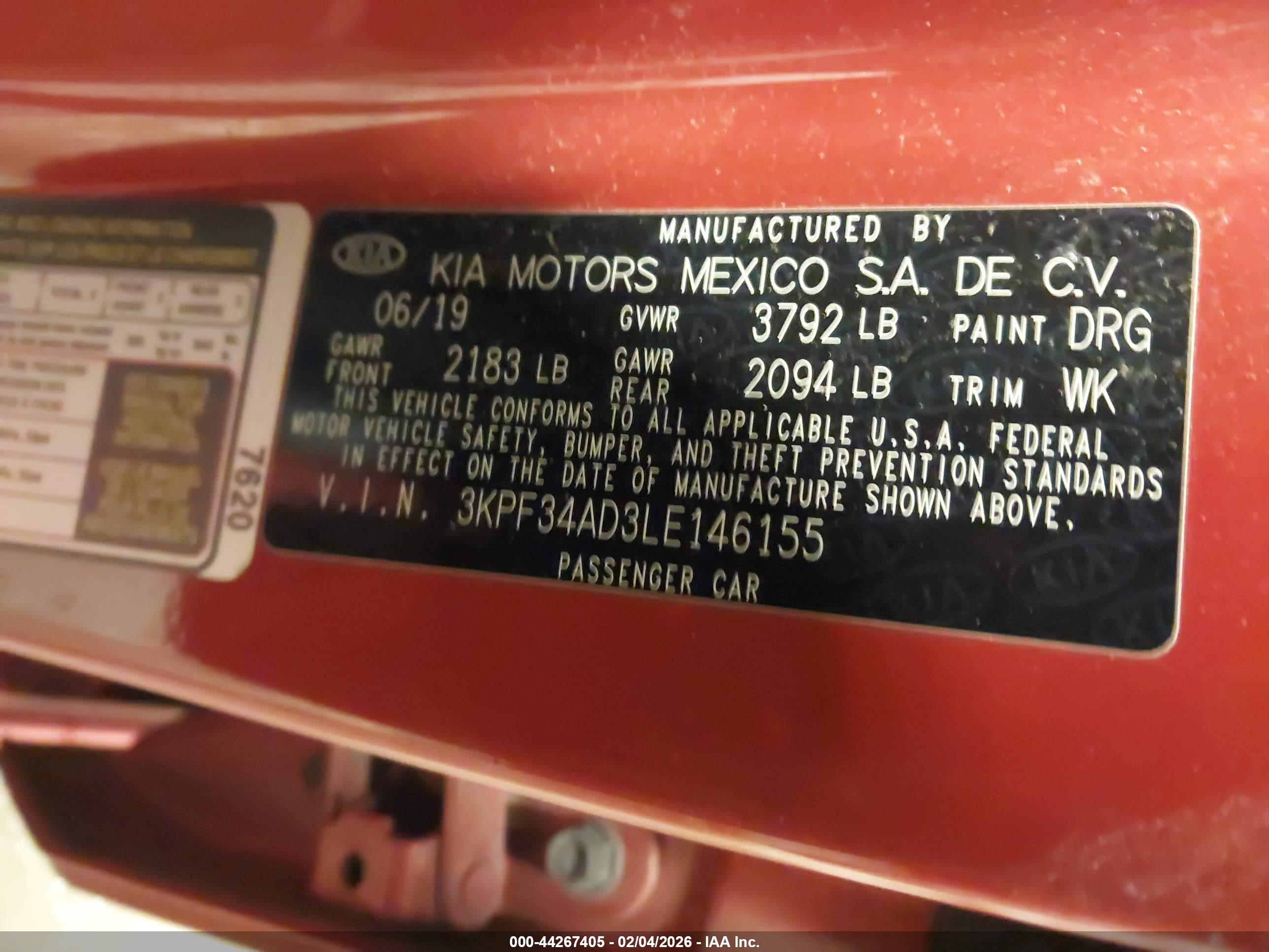 KIA FORTE image 9