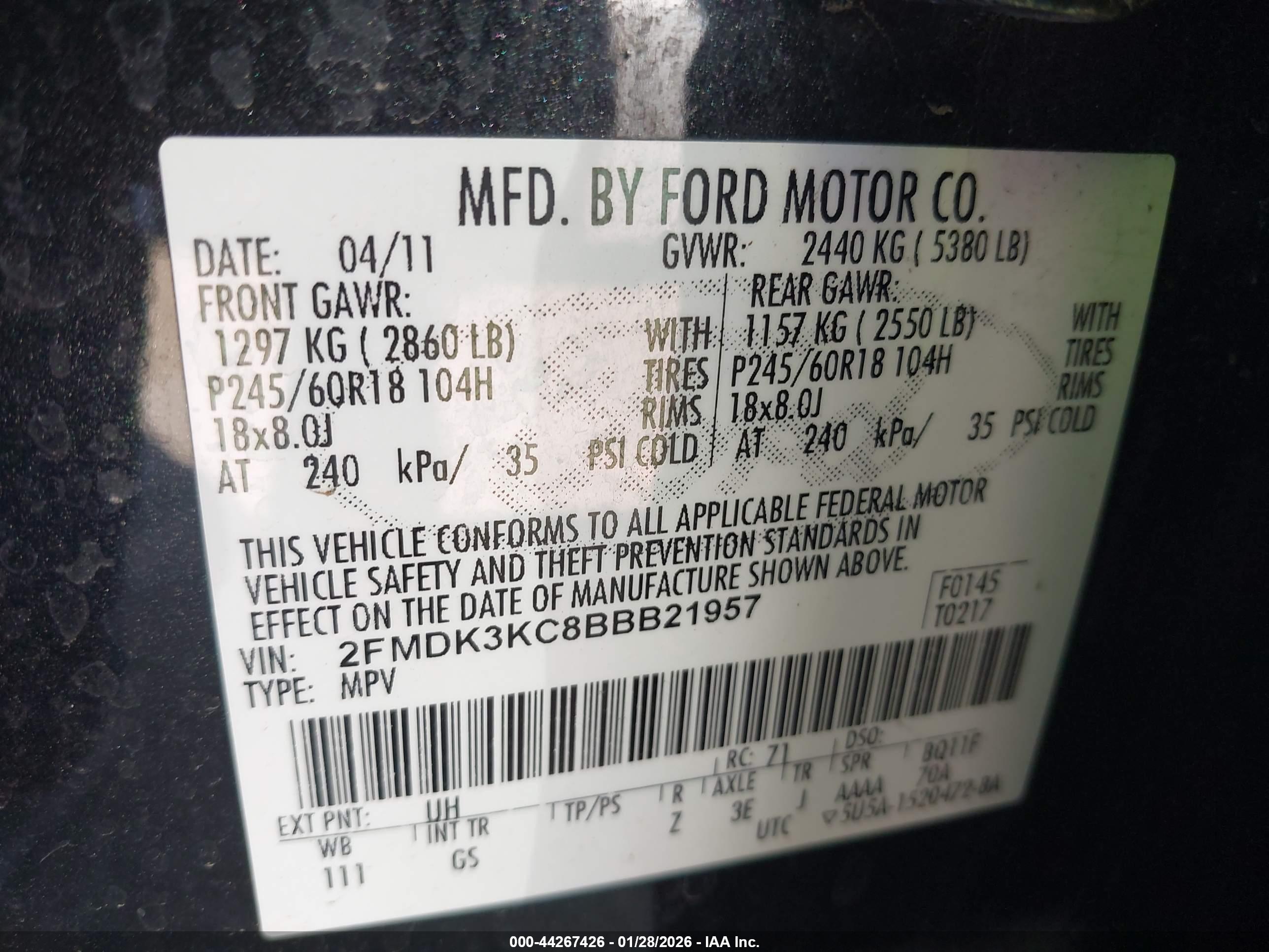 FORD EDGE image 9