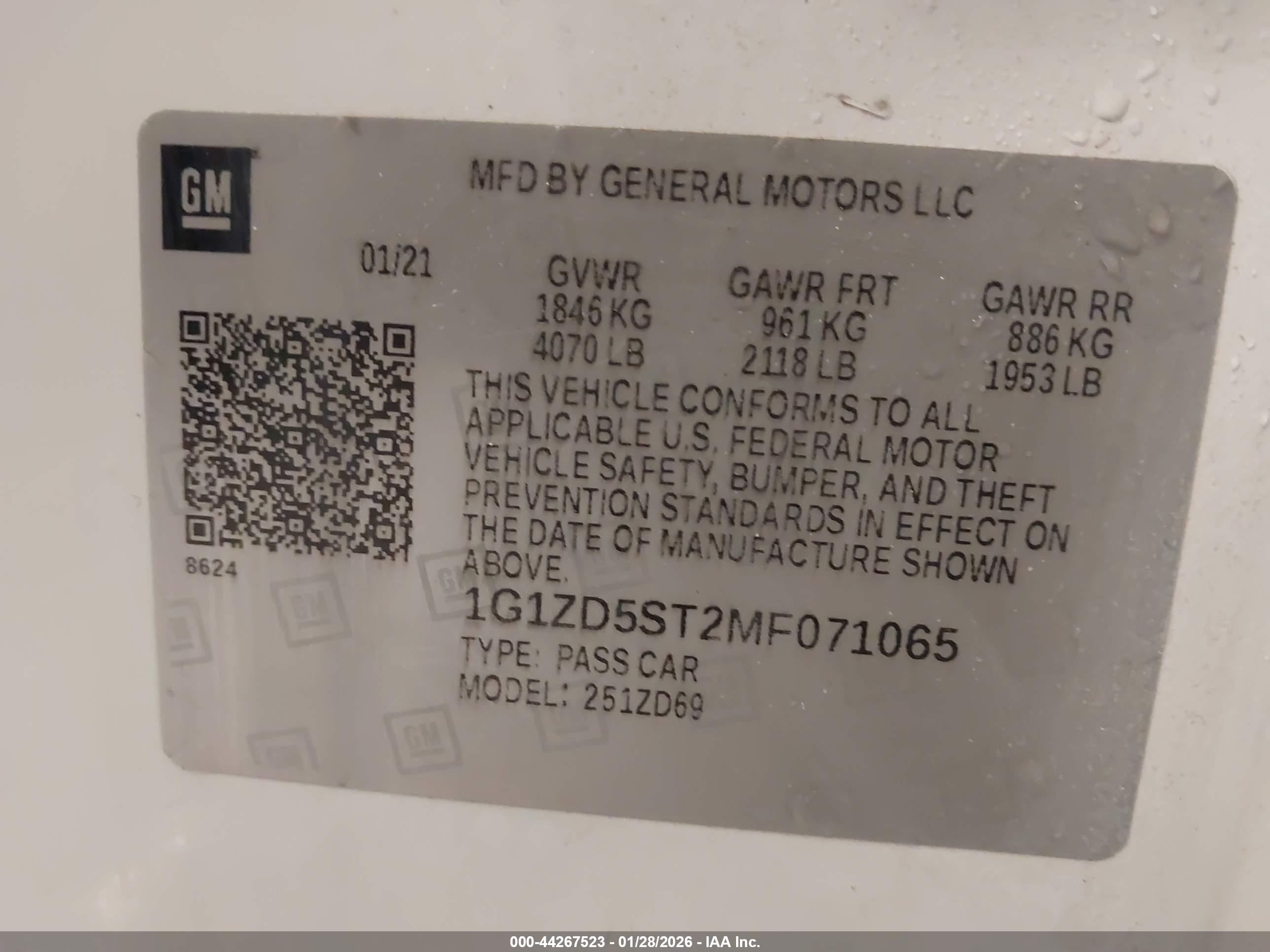 CHEVROLET MALIBU image 9
