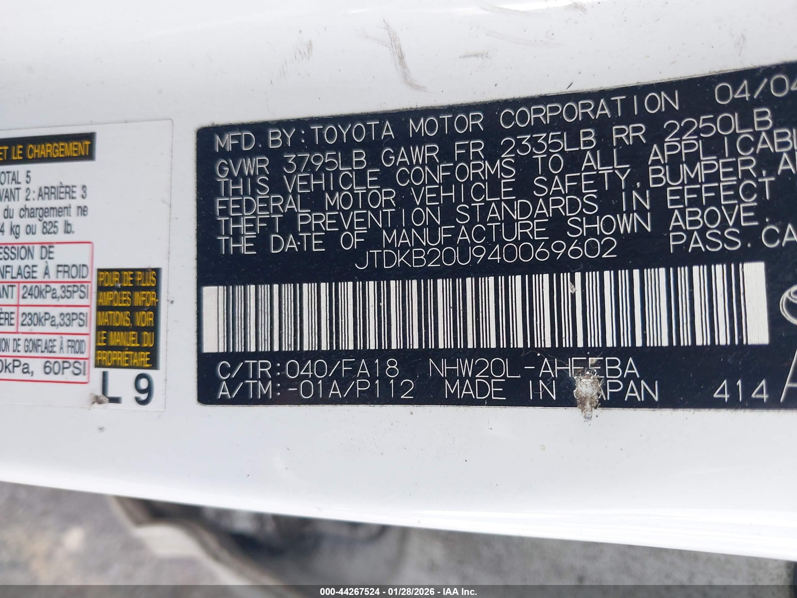TOYOTA PRIUS image 9