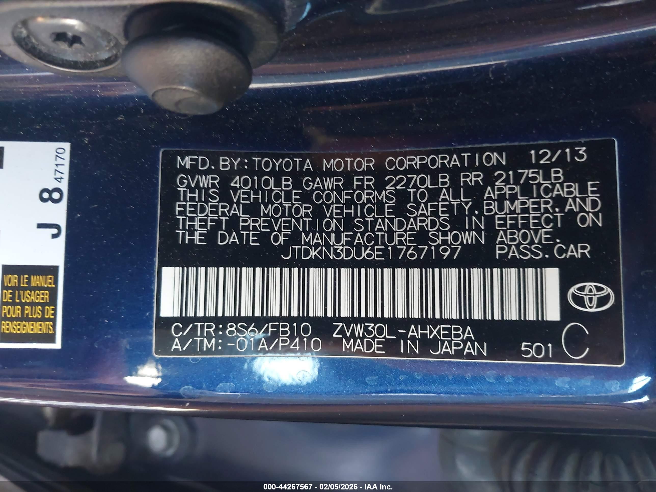 TOYOTA PRIUS image 9