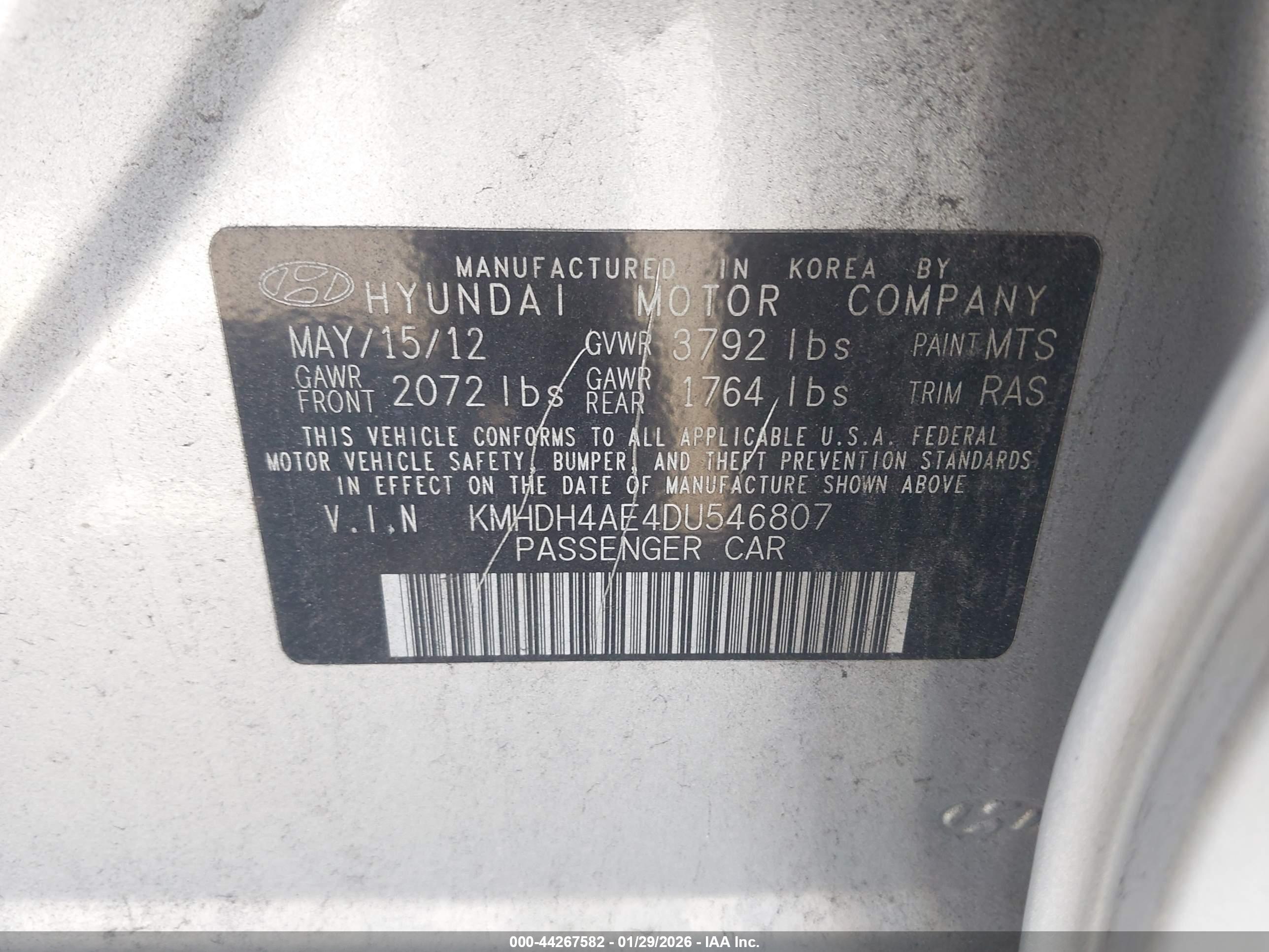 HYUNDAI ELANTRA image 9