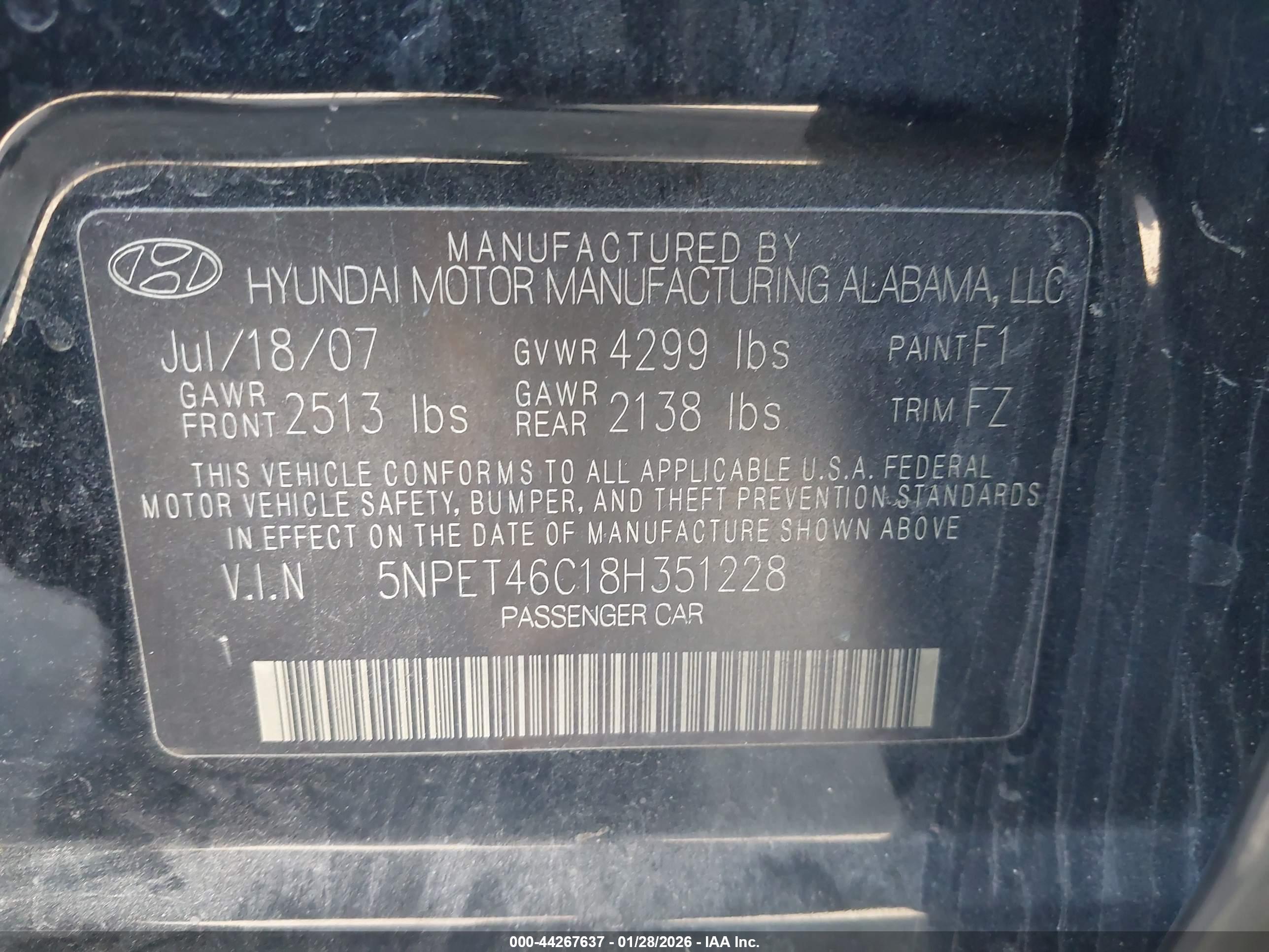 HYUNDAI SONATA image 9