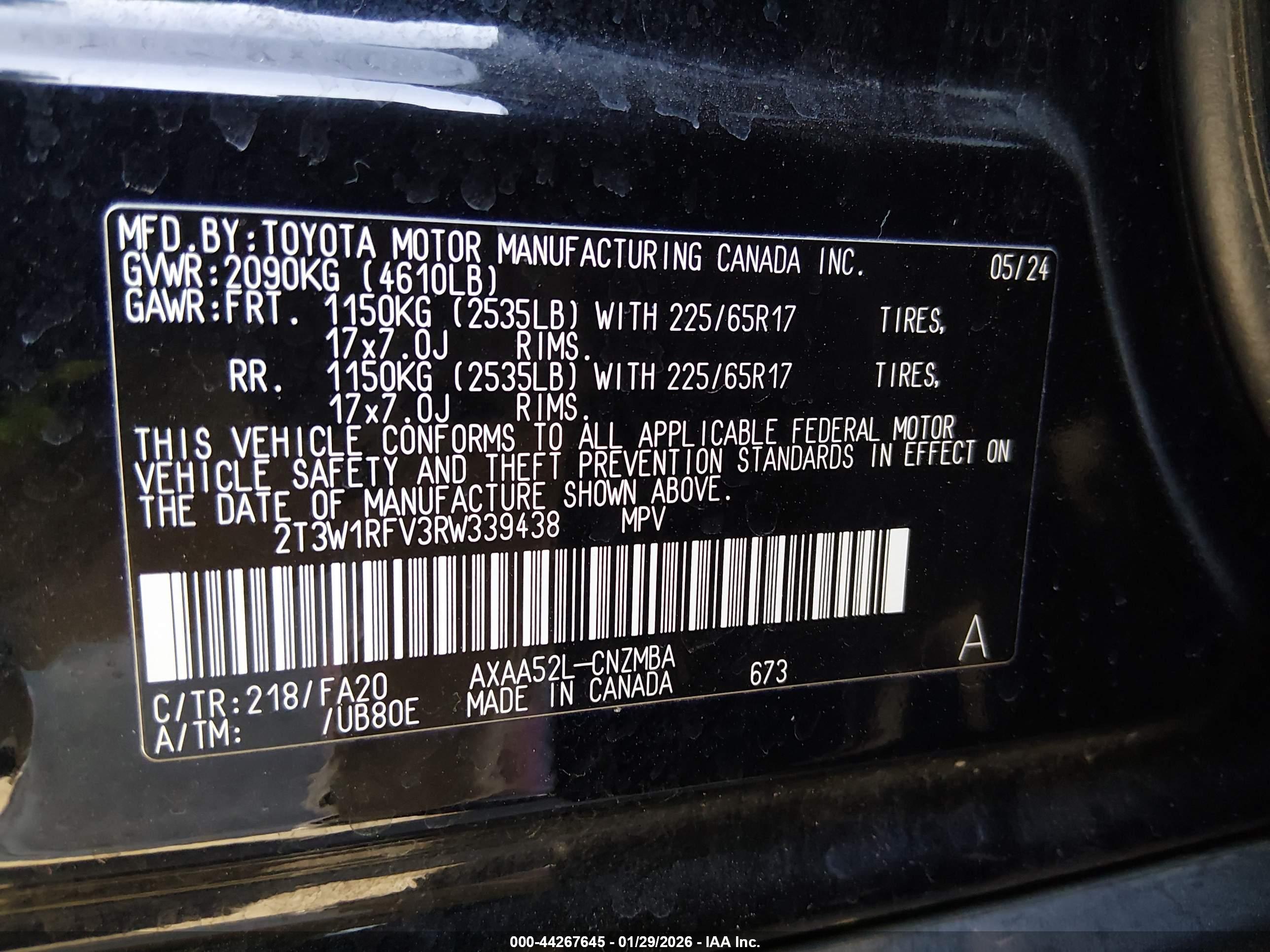 TOYOTA RAV4 image 9