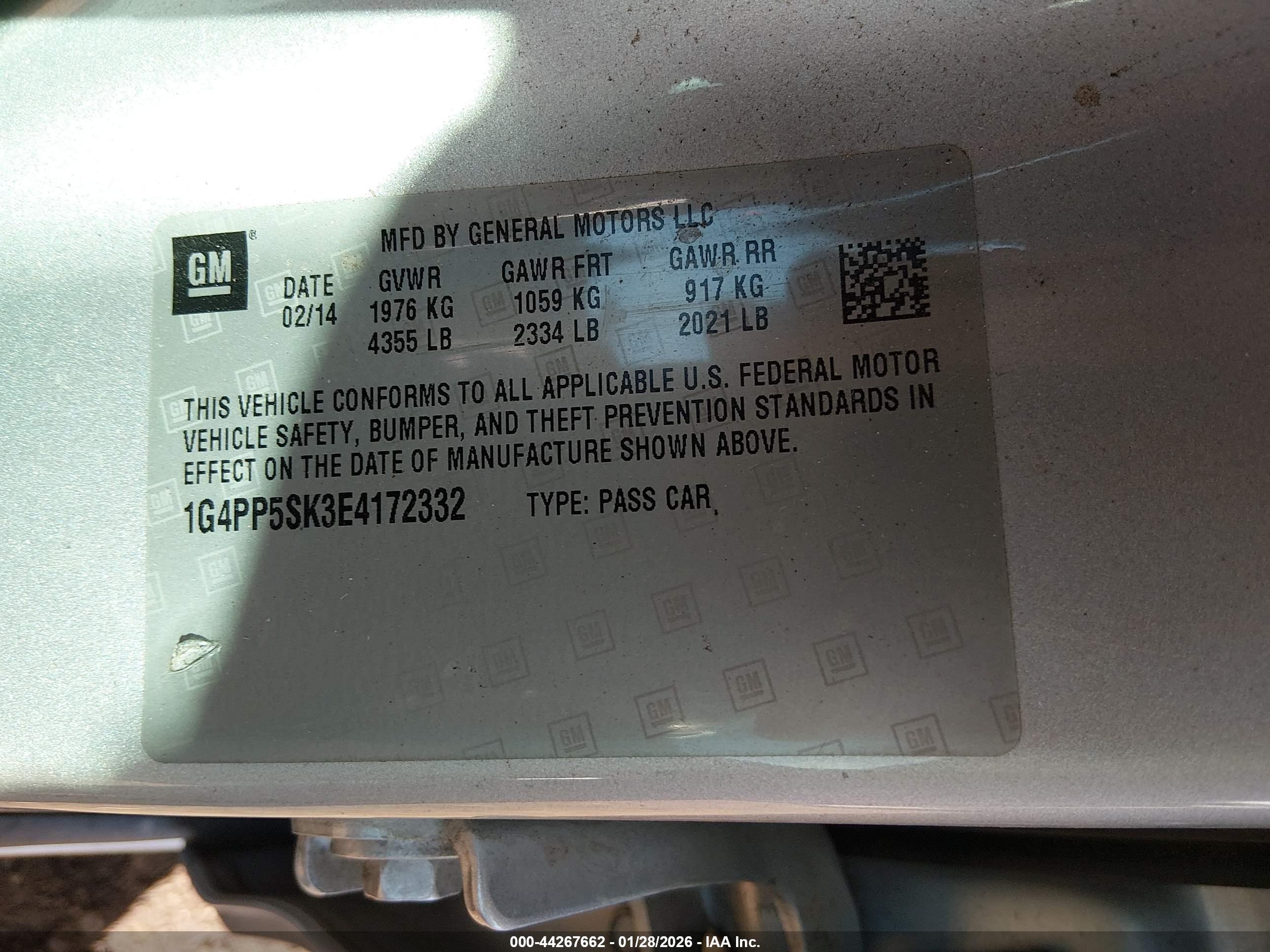 BUICK VERANO image 9