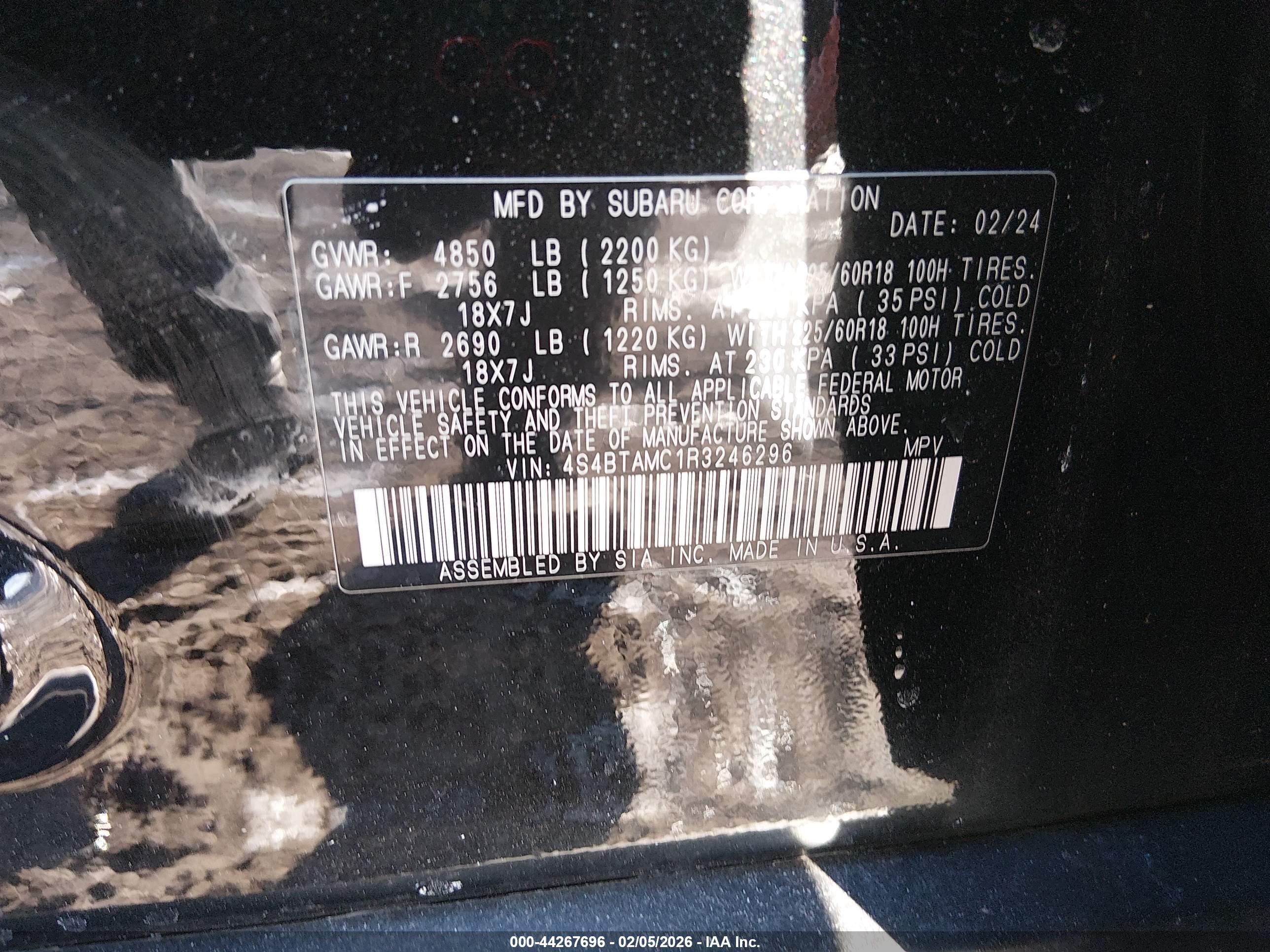 SUBARU OUTBACK image 9