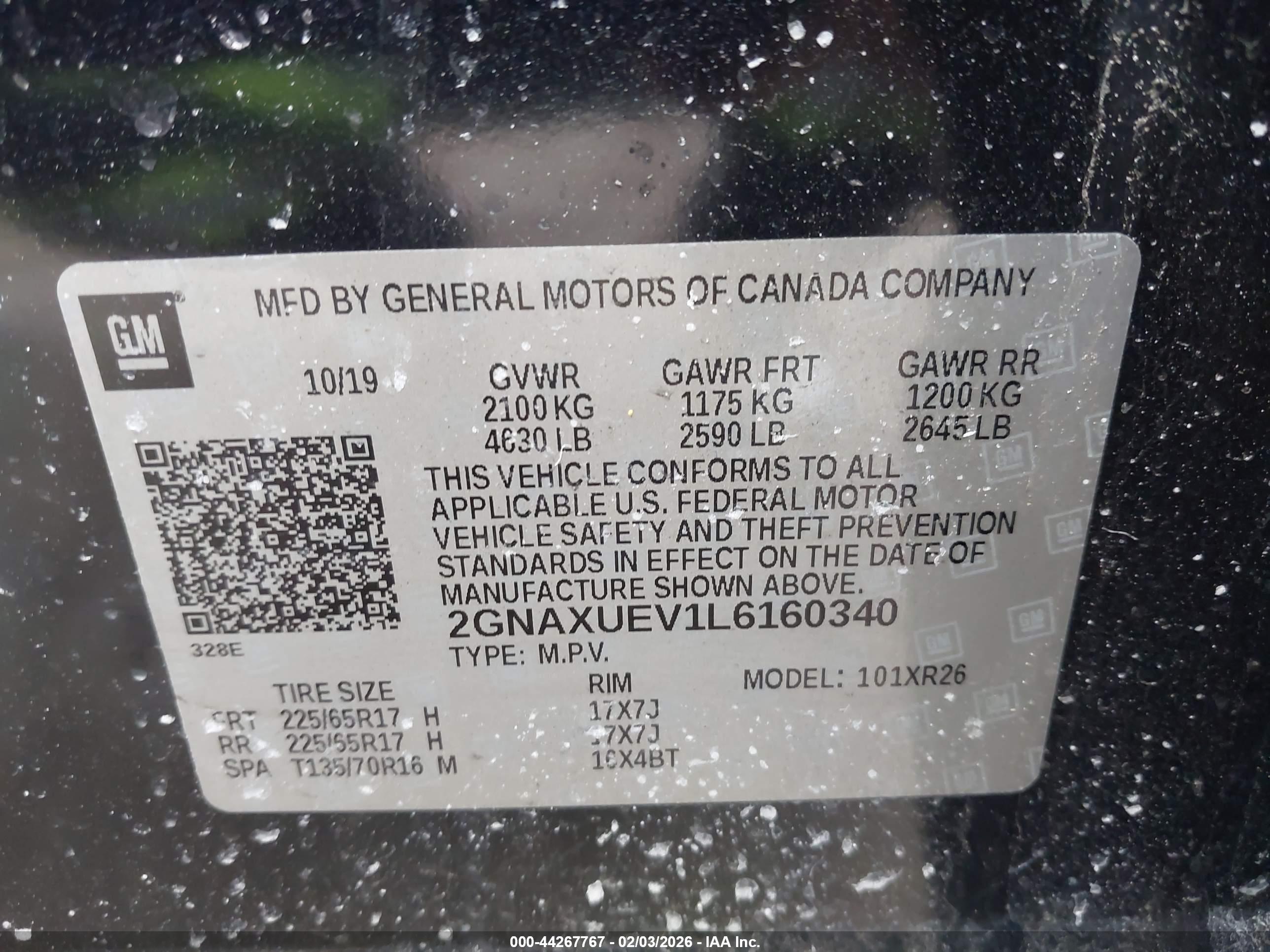 CHEVROLET EQUINOX image 9