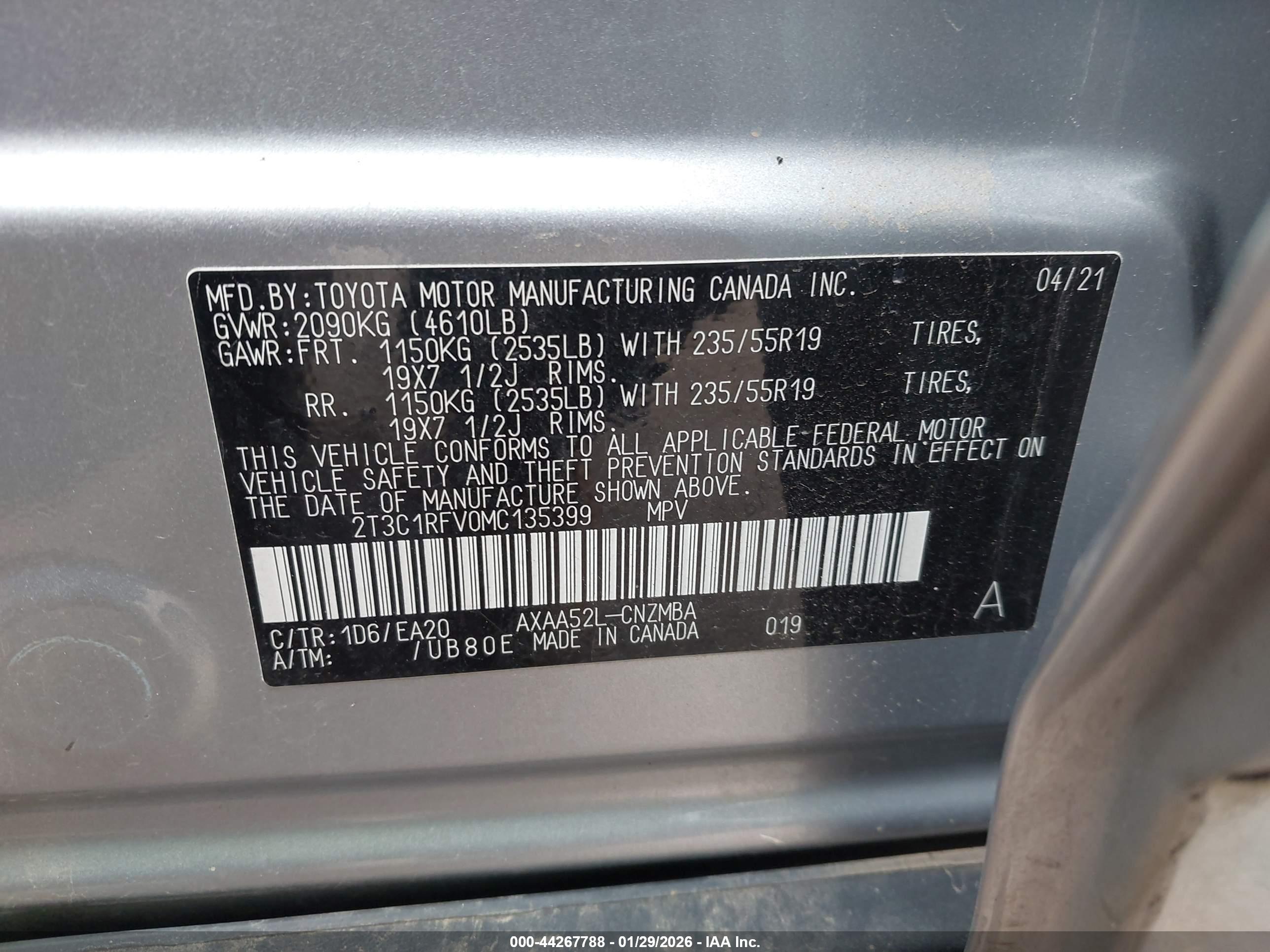 TOYOTA RAV4 image 9