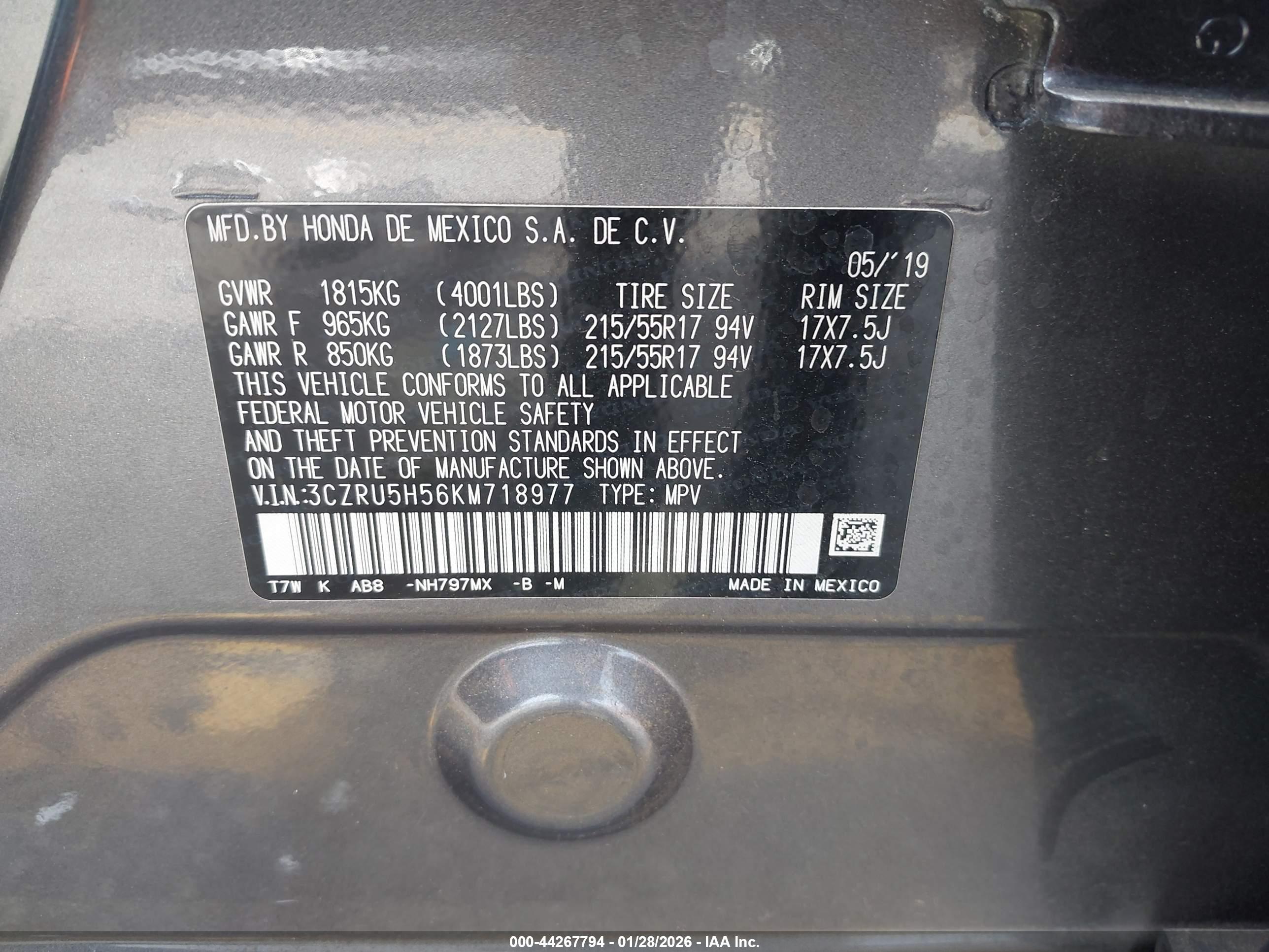 HONDA HR-V image 9