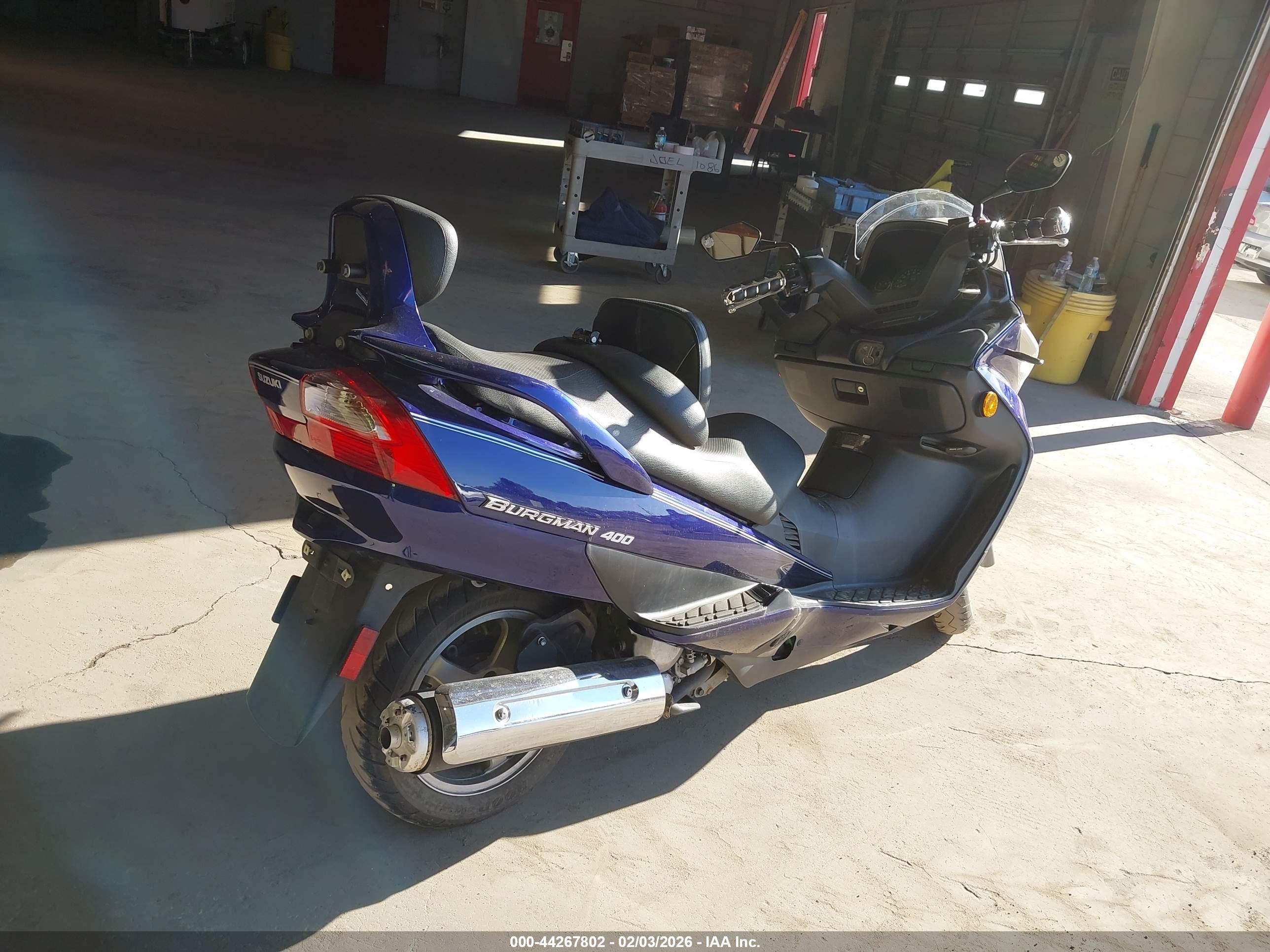 SUZUKI AN400 image 4