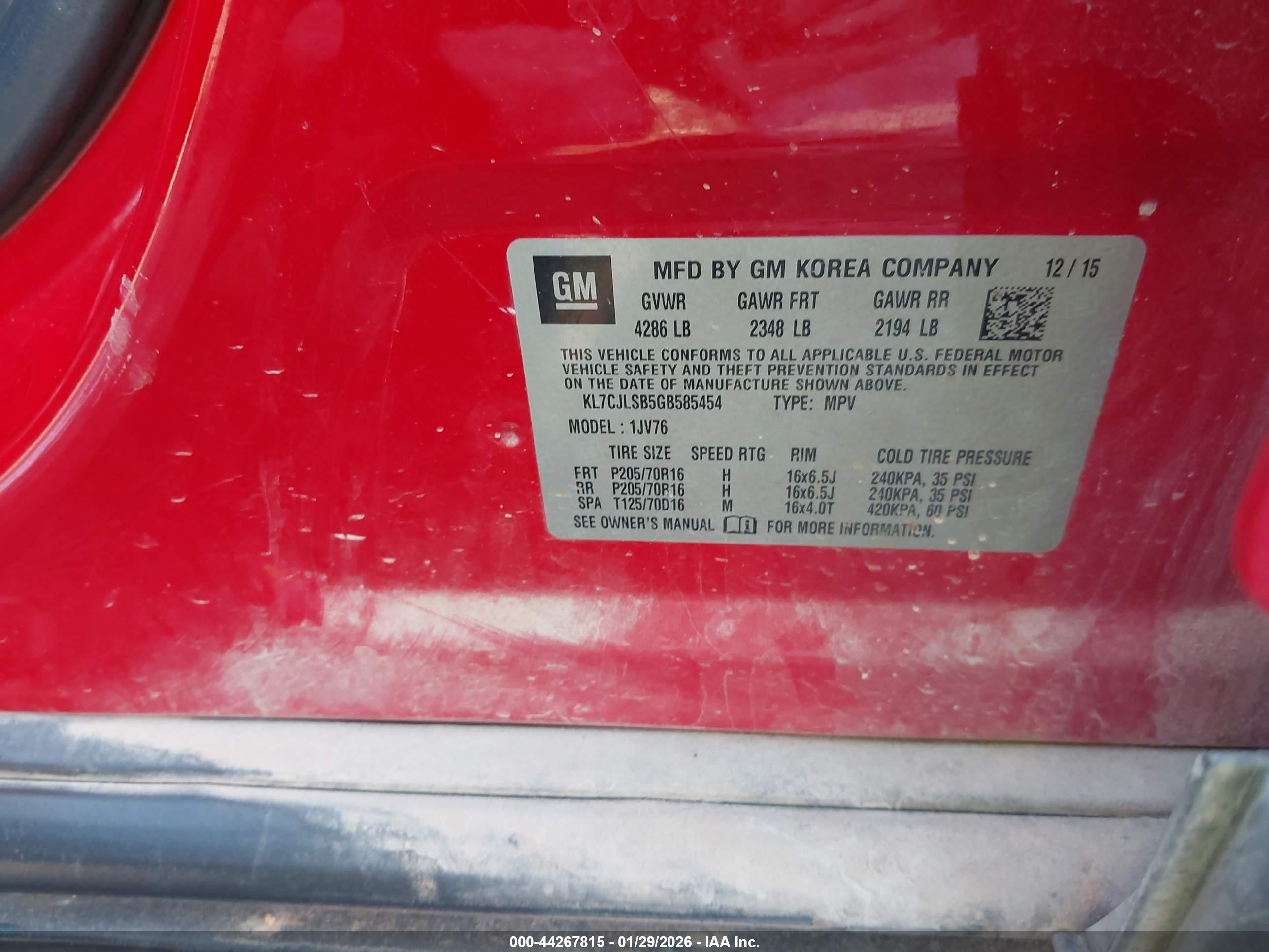 CHEVROLET TRAX image 9