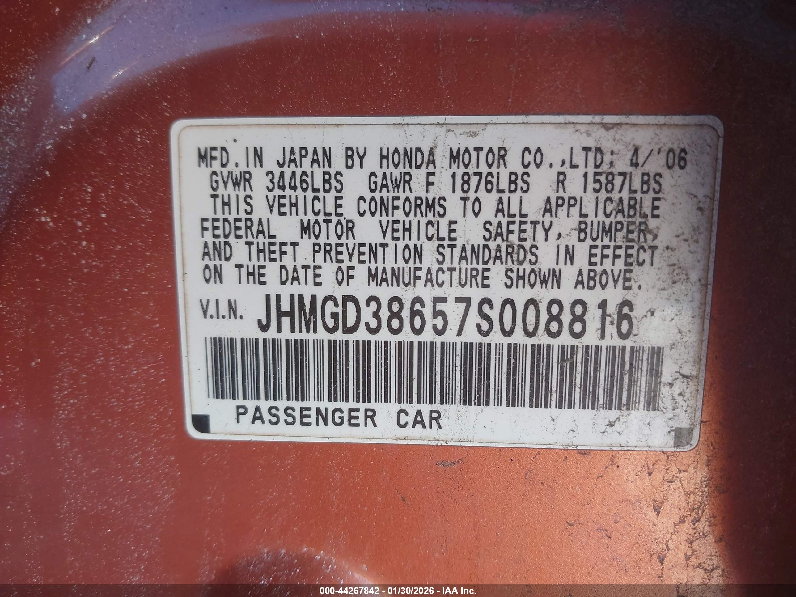 HONDA FIT image 9