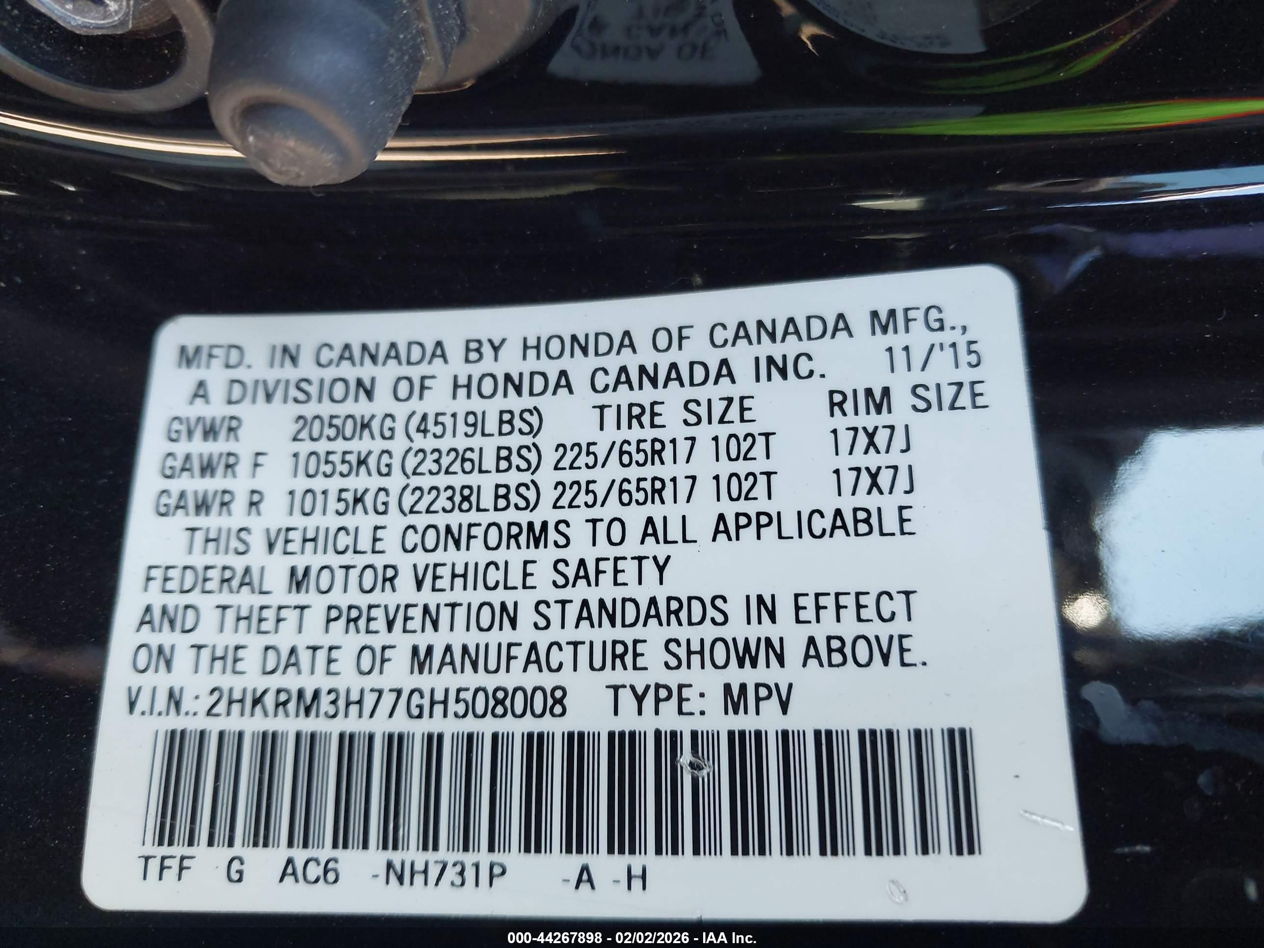 HONDA CR-V image 9