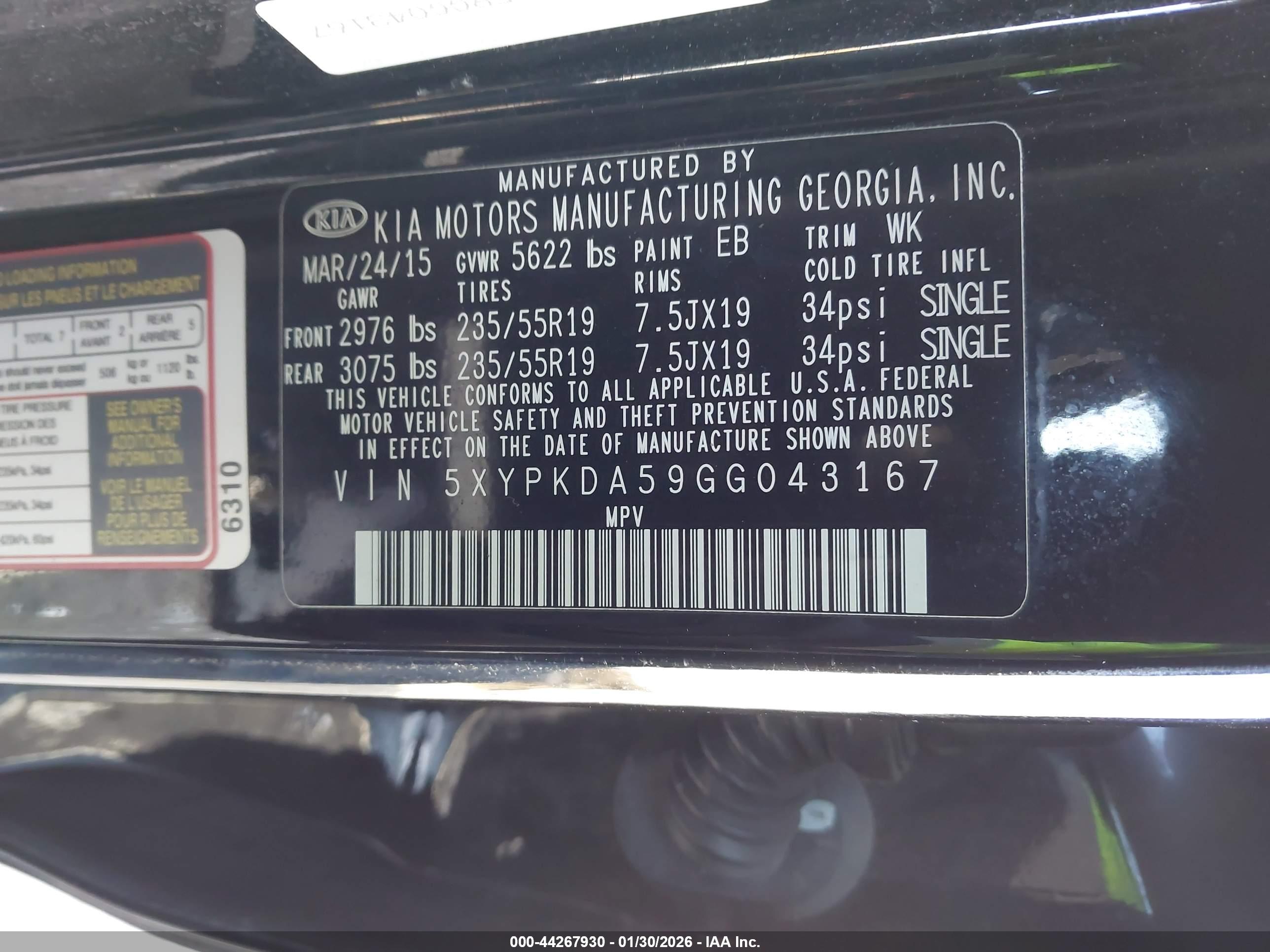 KIA SORENTO image 9