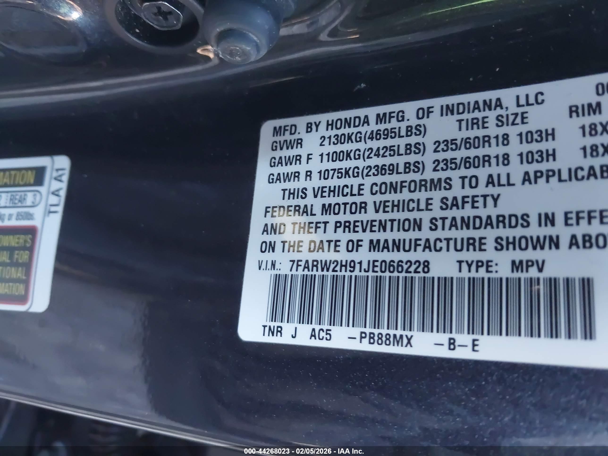 HONDA CR-V image 9