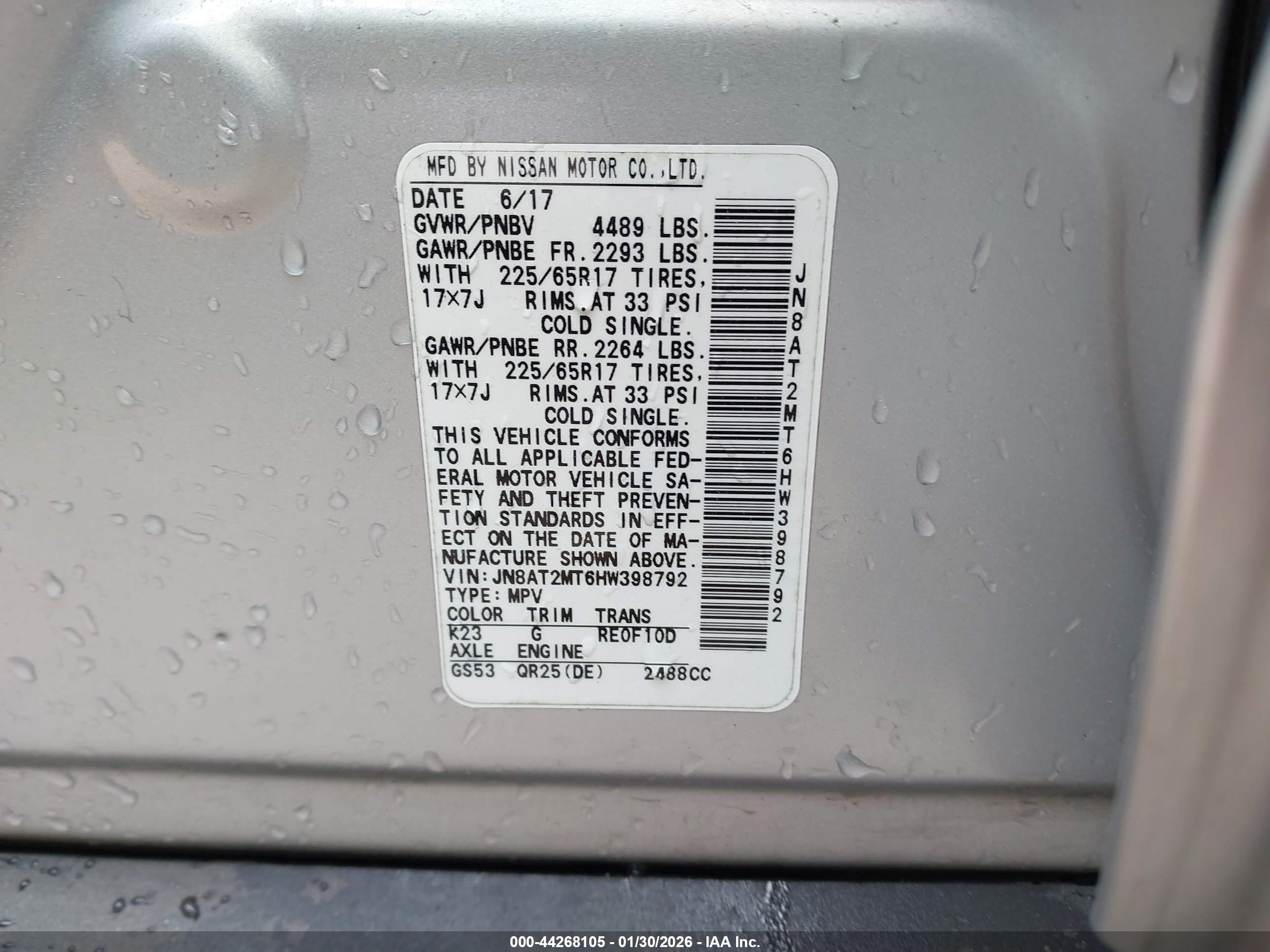 NISSAN ROGUE image 9