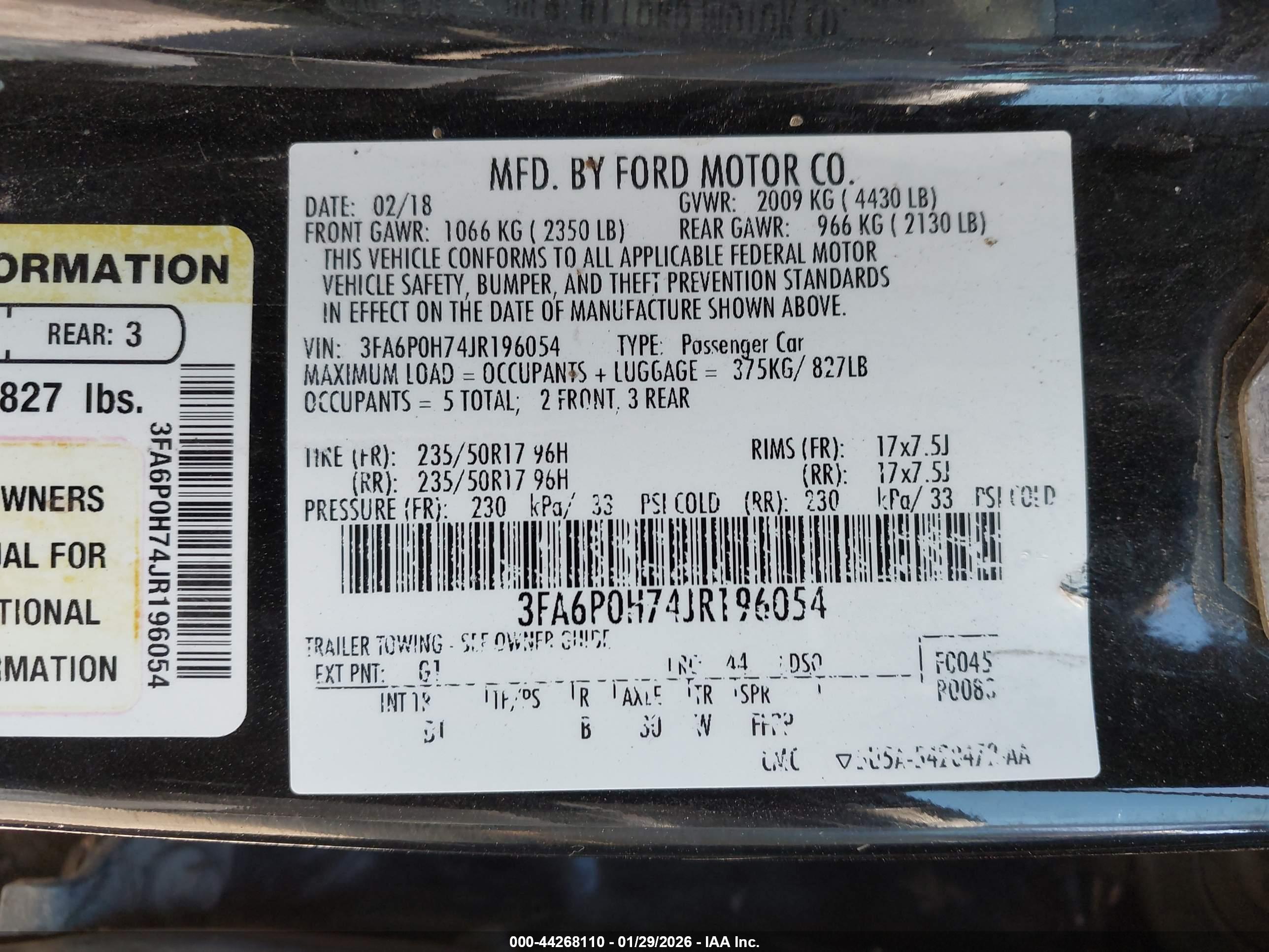 FORD FUSION image 9