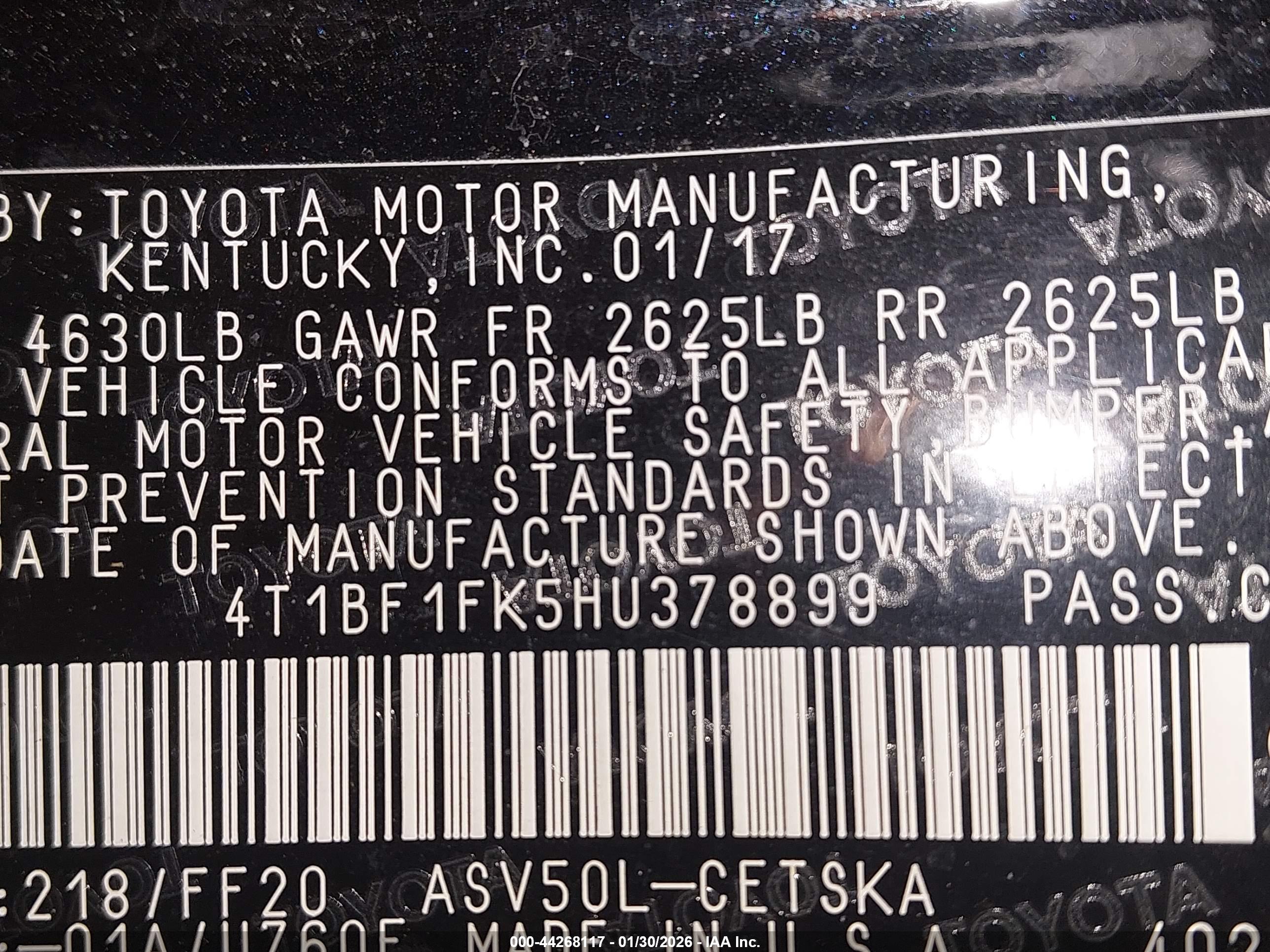 TOYOTA CAMRY image 9