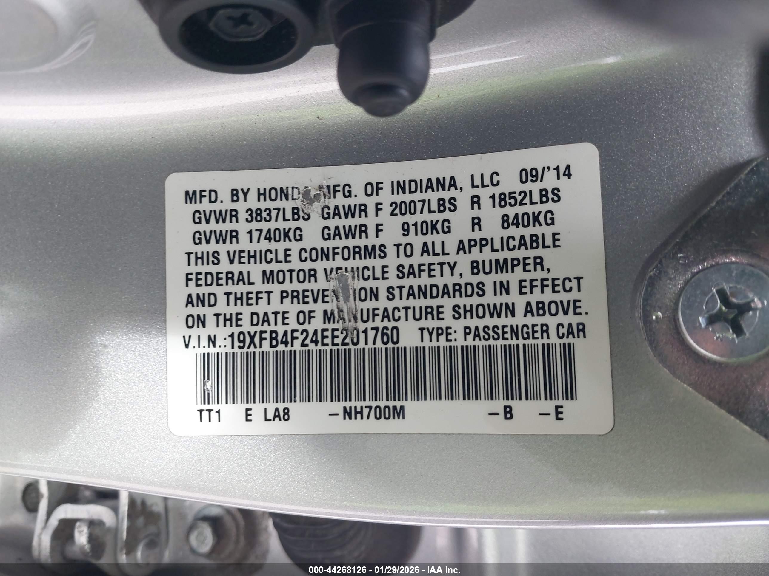 HONDA CIVIC image 9