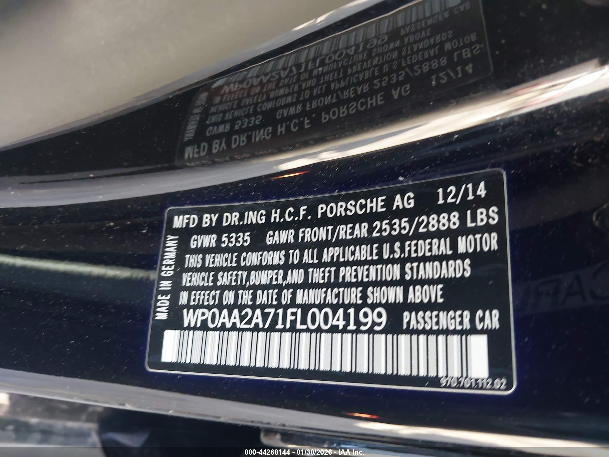 PORSCHE PANAMERA image 9