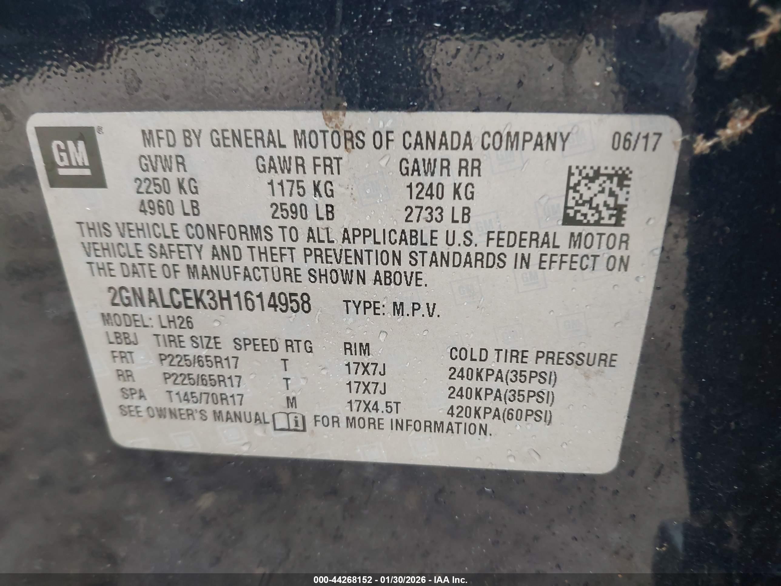 CHEVROLET EQUINOX image 9