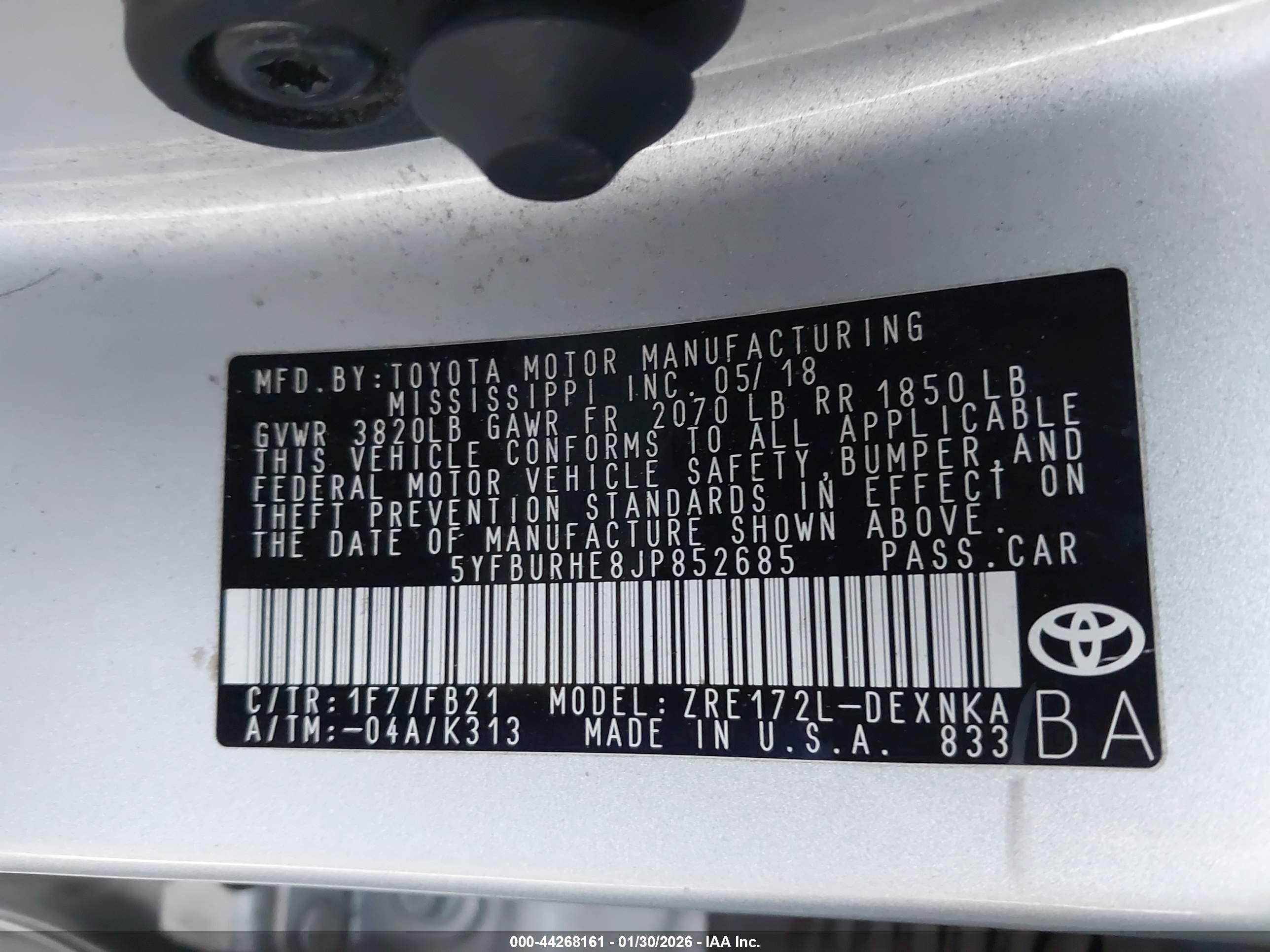 TOYOTA COROLLA image 9