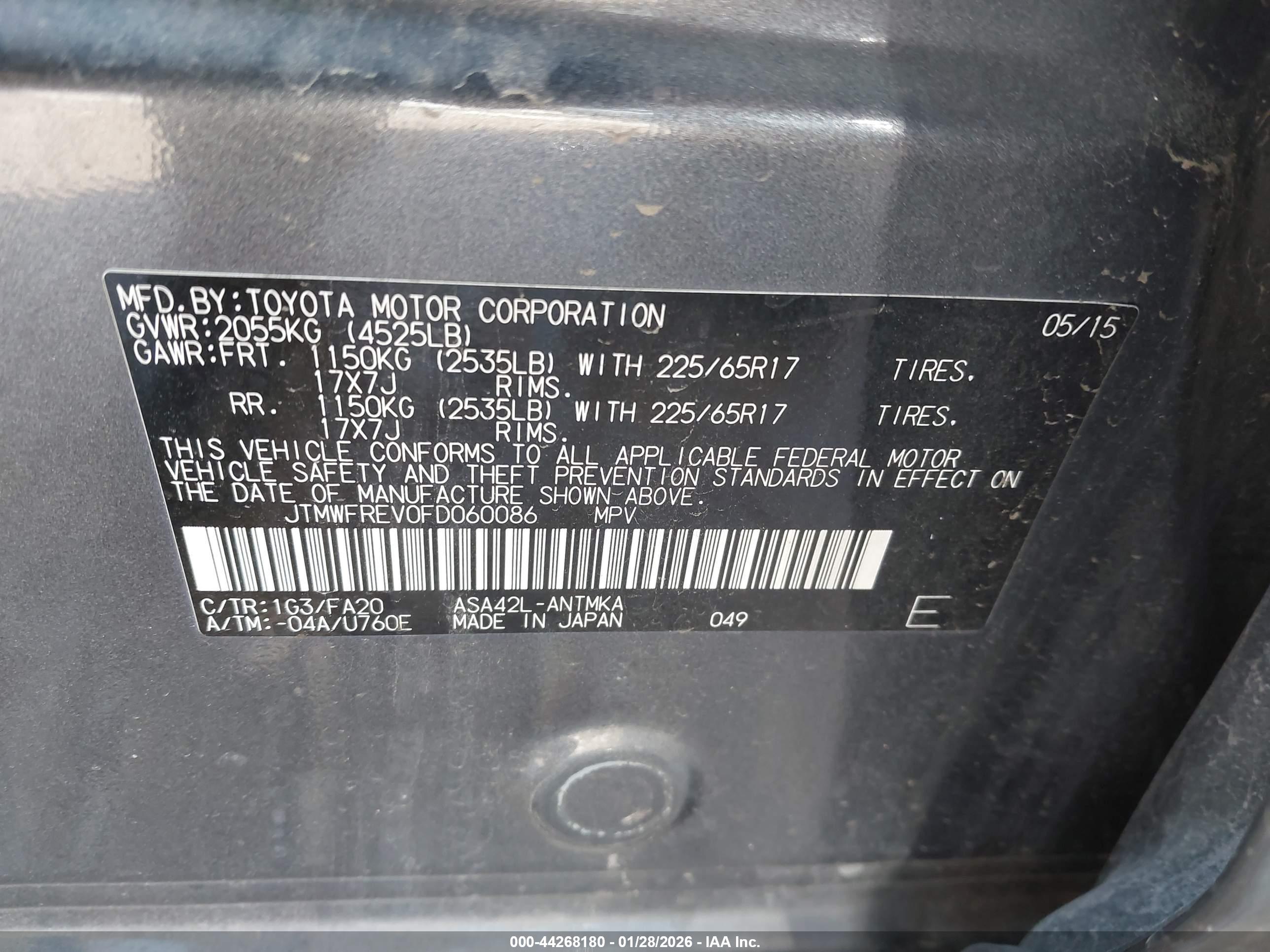 TOYOTA RAV4 image 9