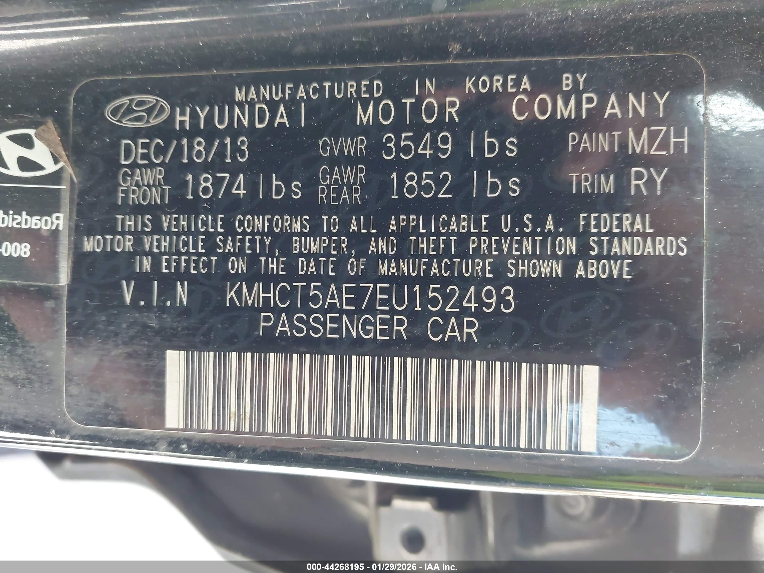HYUNDAI ACCENT image 9