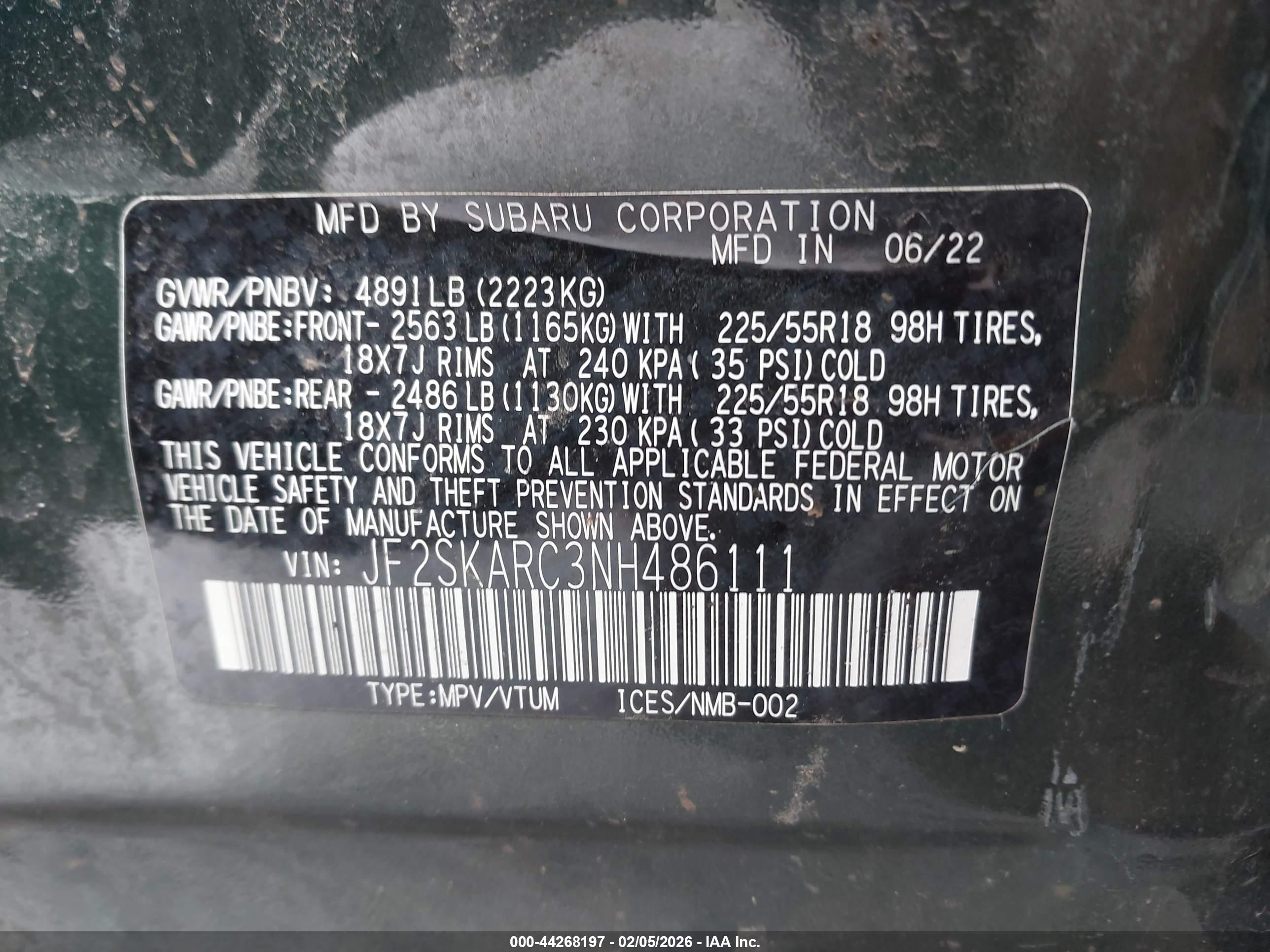SUBARU FORESTER image 9