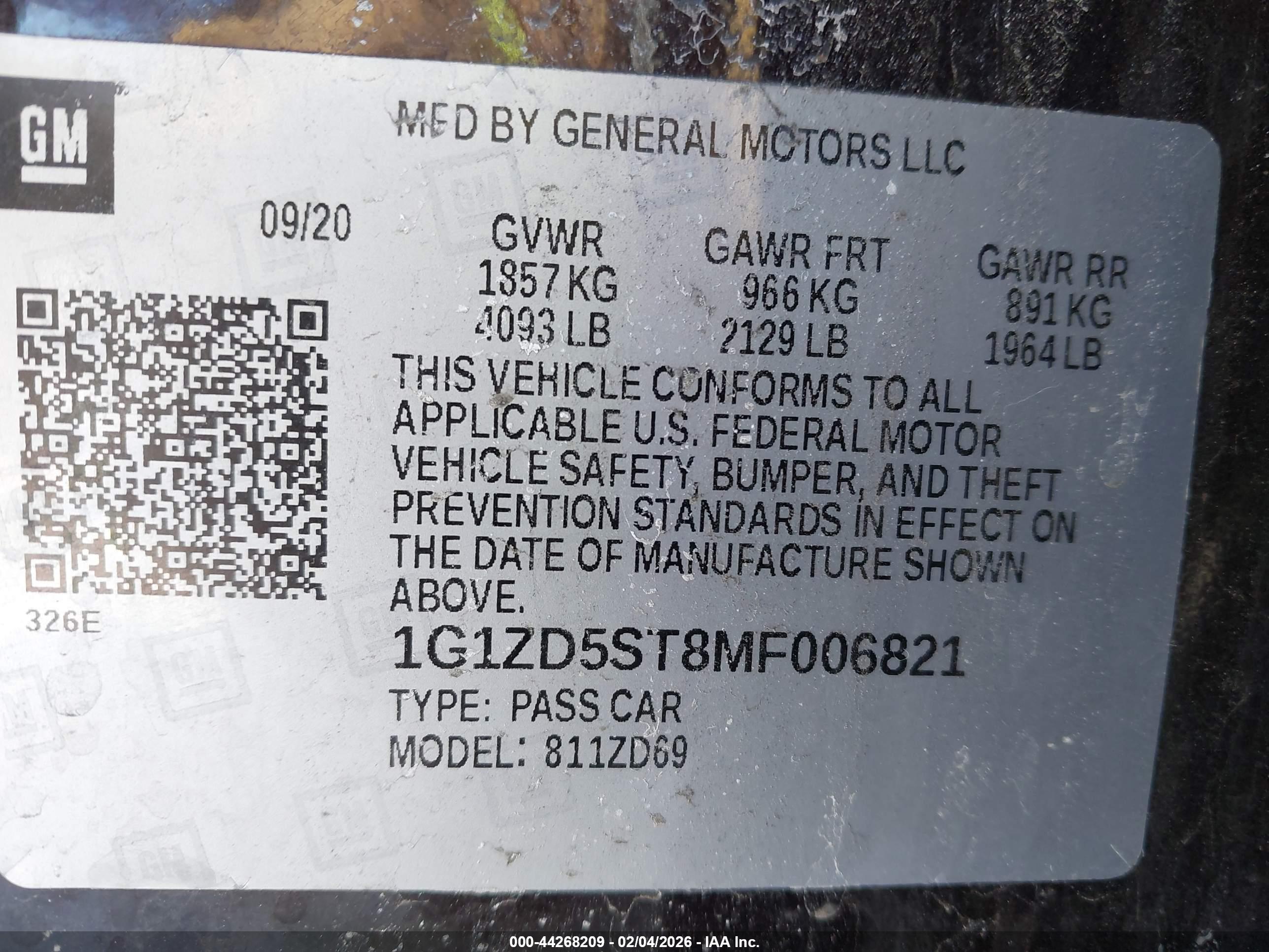CHEVROLET MALIBU image 9