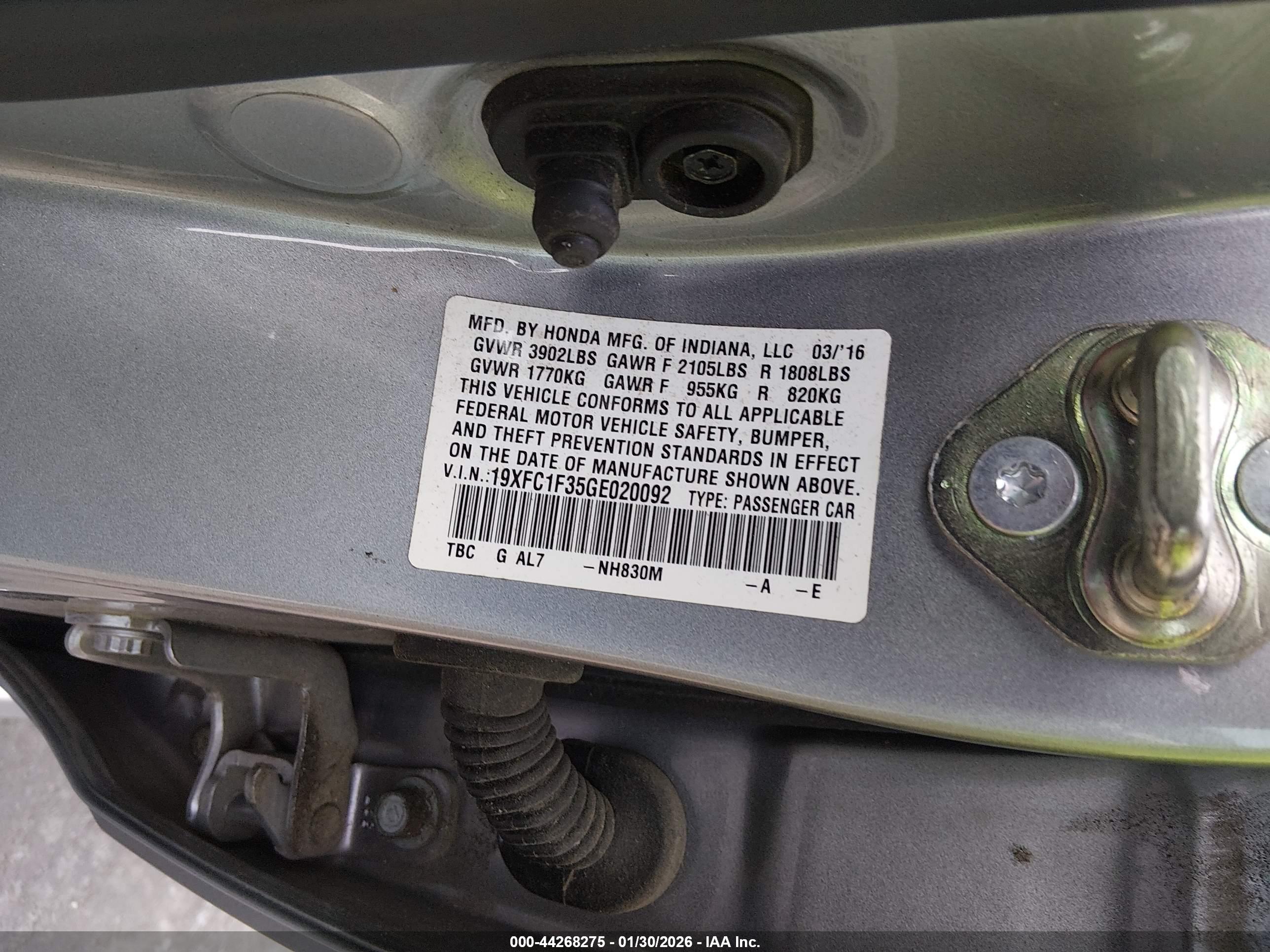 HONDA CIVIC image 9