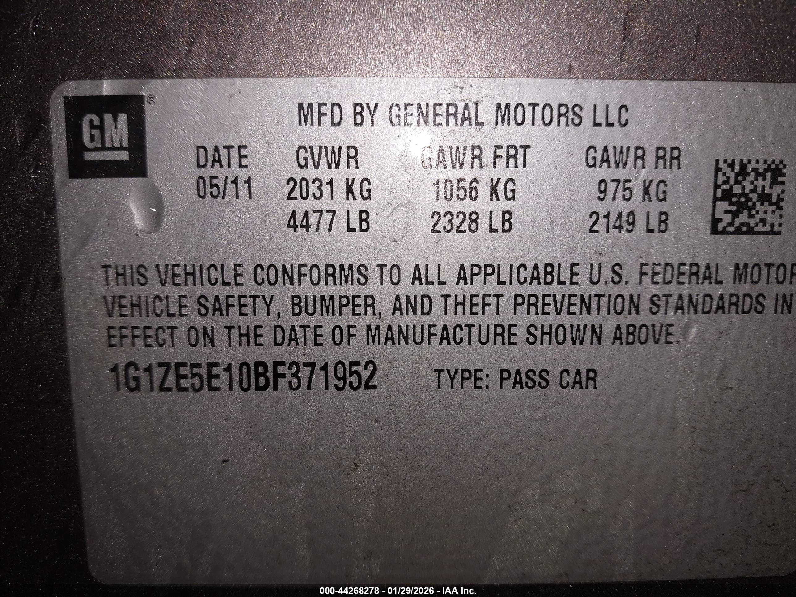 CHEVROLET MALIBU image 9