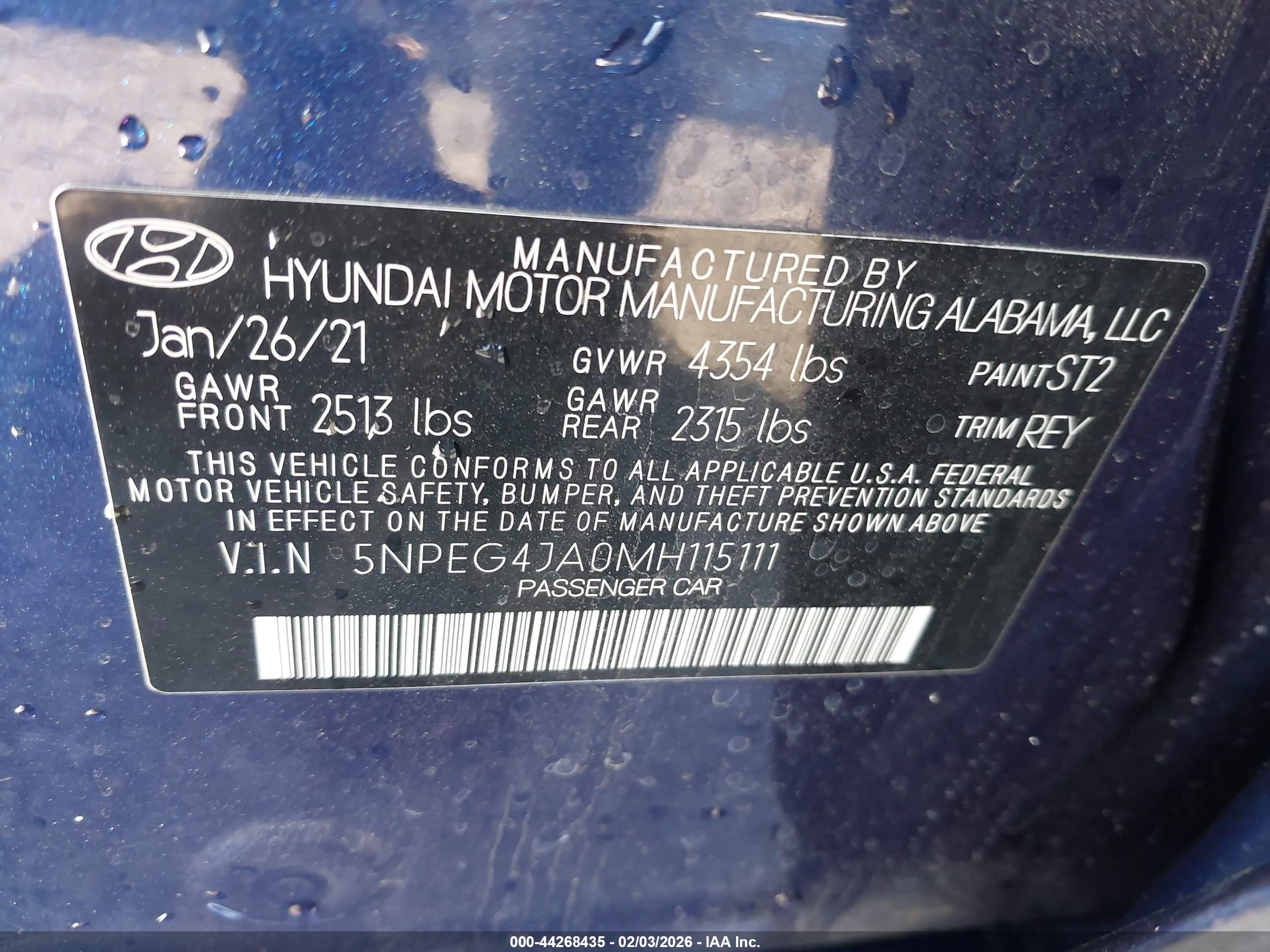 HYUNDAI SONATA image 9