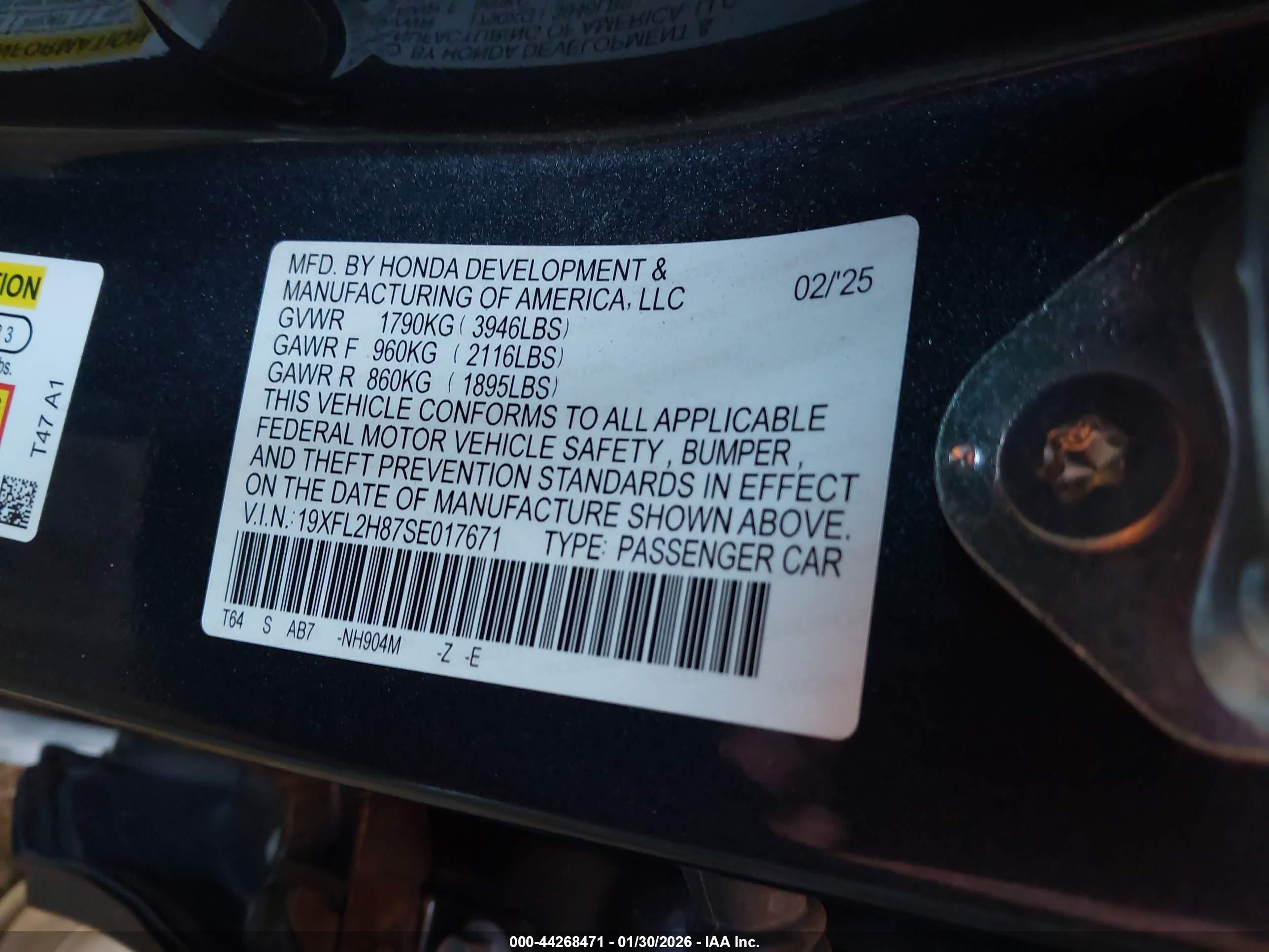 HONDA CIVIC image 9