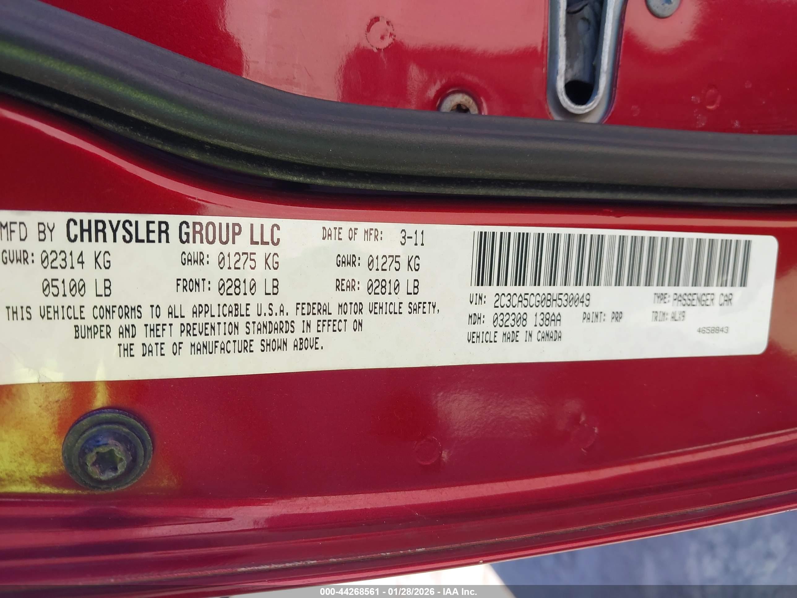 CHRYSLER 300 image 9
