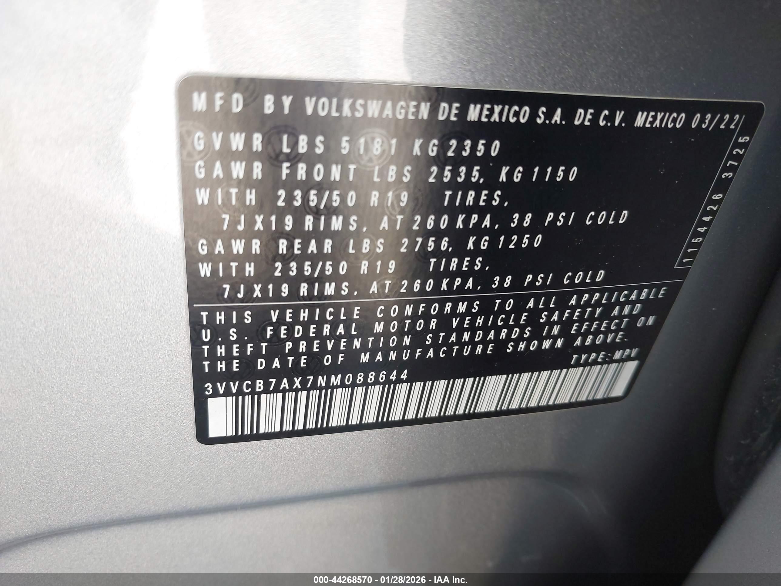 VOLKSWAGEN TIGUAN image 9
