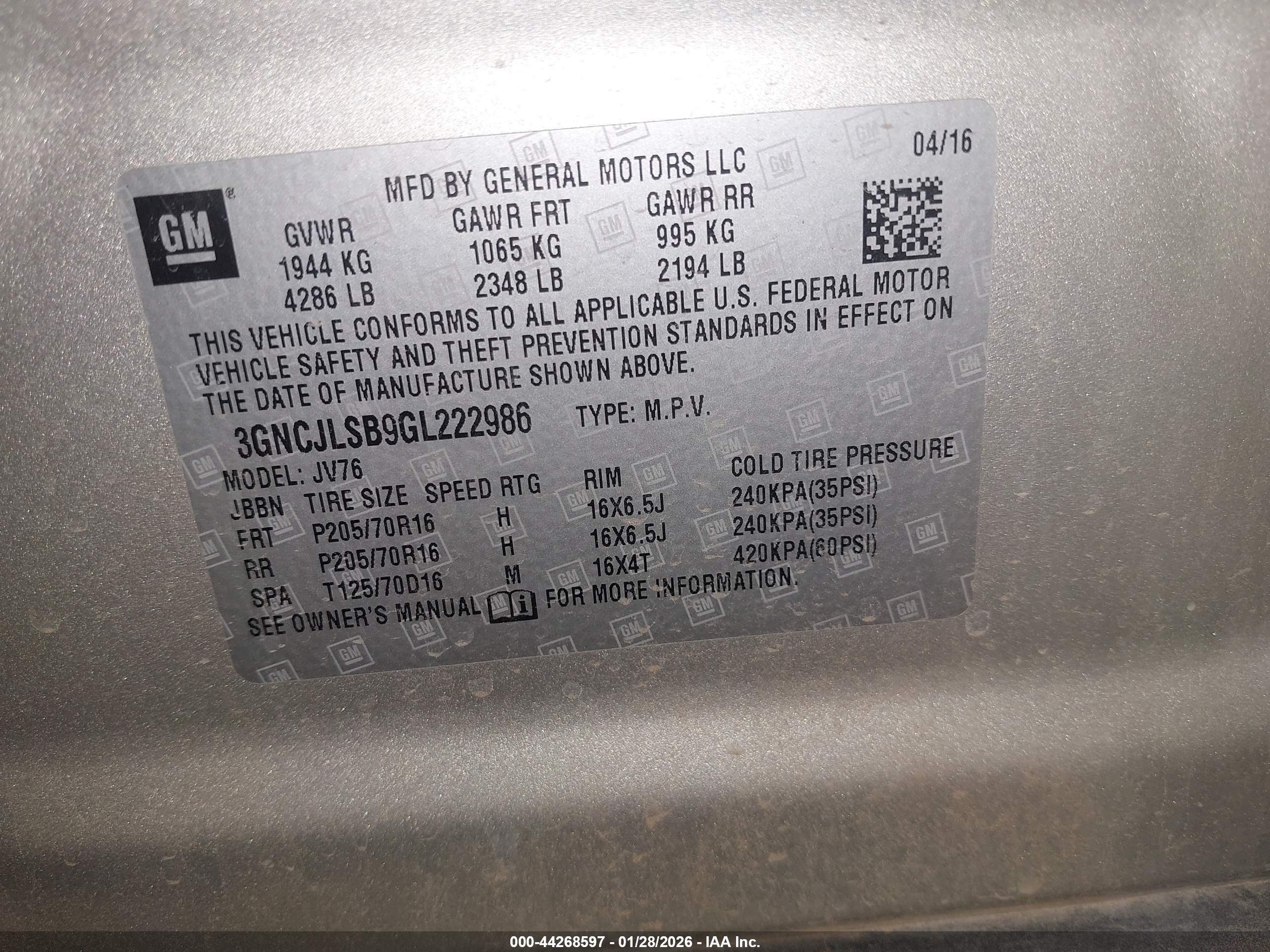 CHEVROLET TRAX image 9