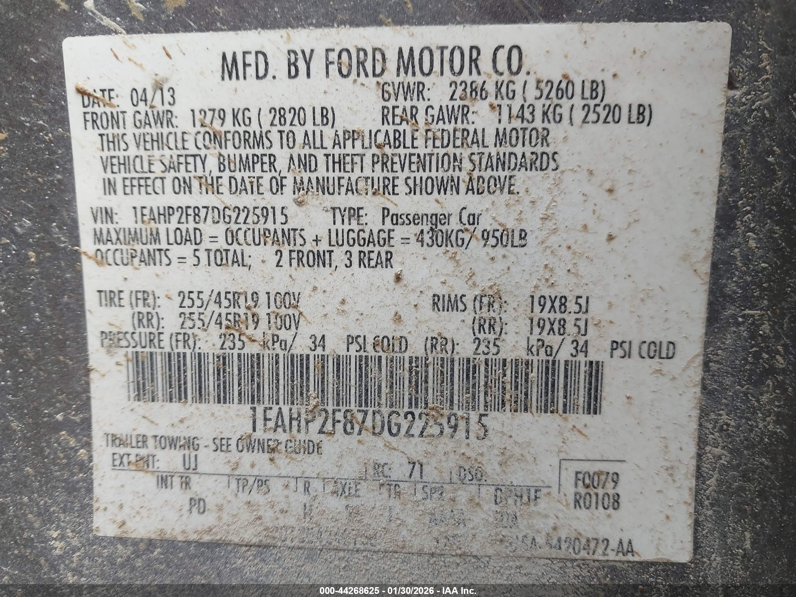 FORD TAURUS image 9