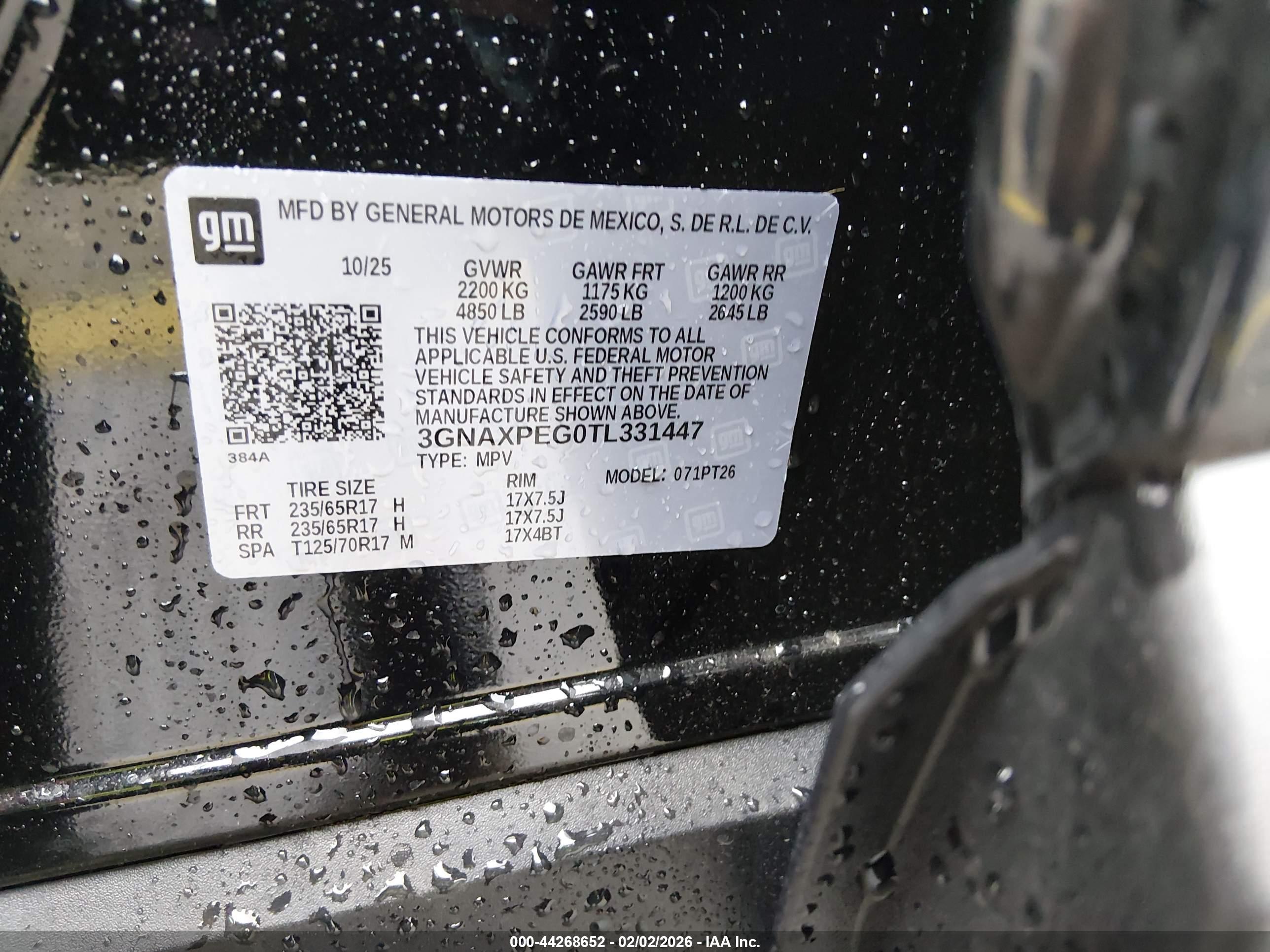 CHEVROLET EQUINOX image 9