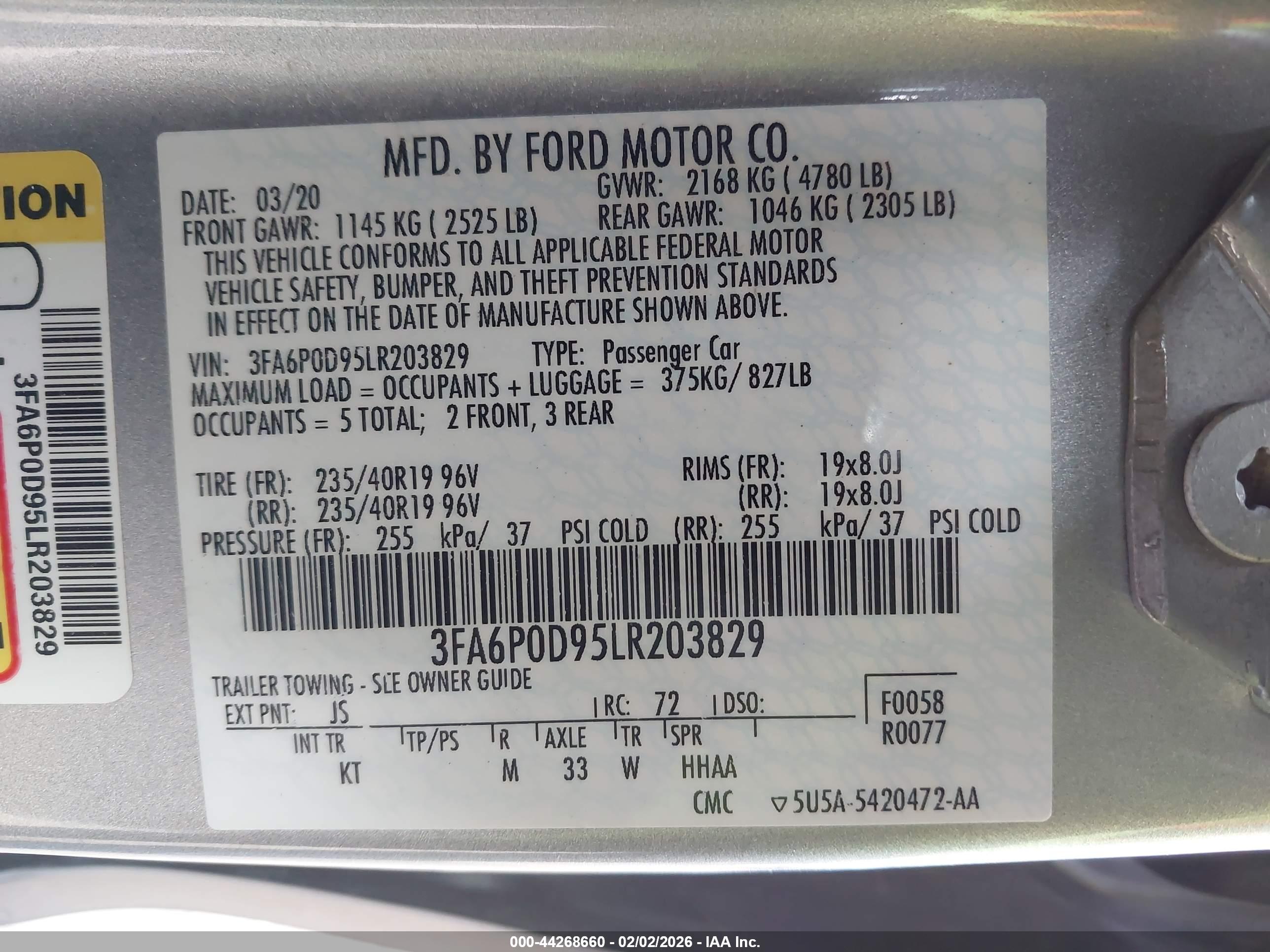 FORD FUSION image 9
