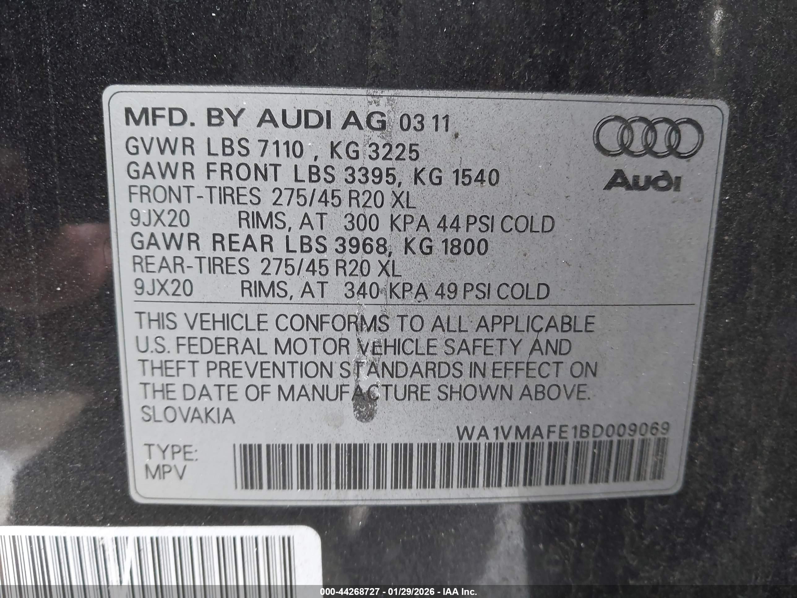 AUDI Q7 image 9