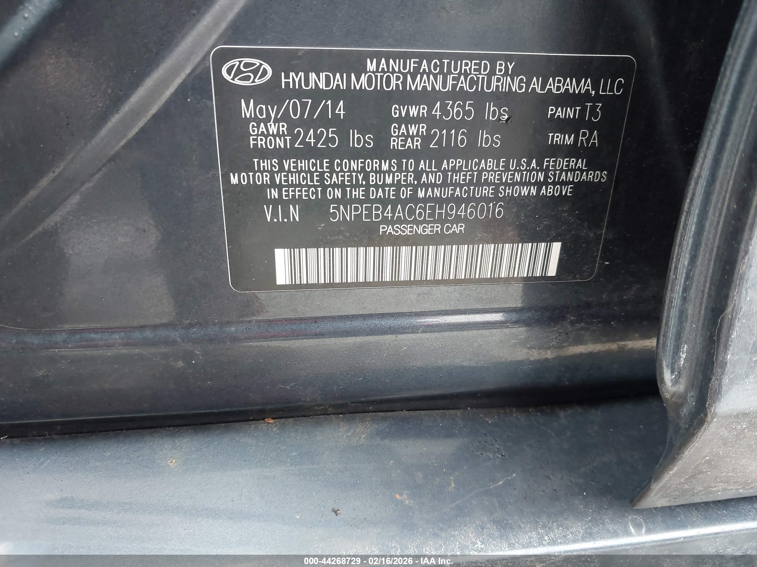 HYUNDAI SONATA image 9