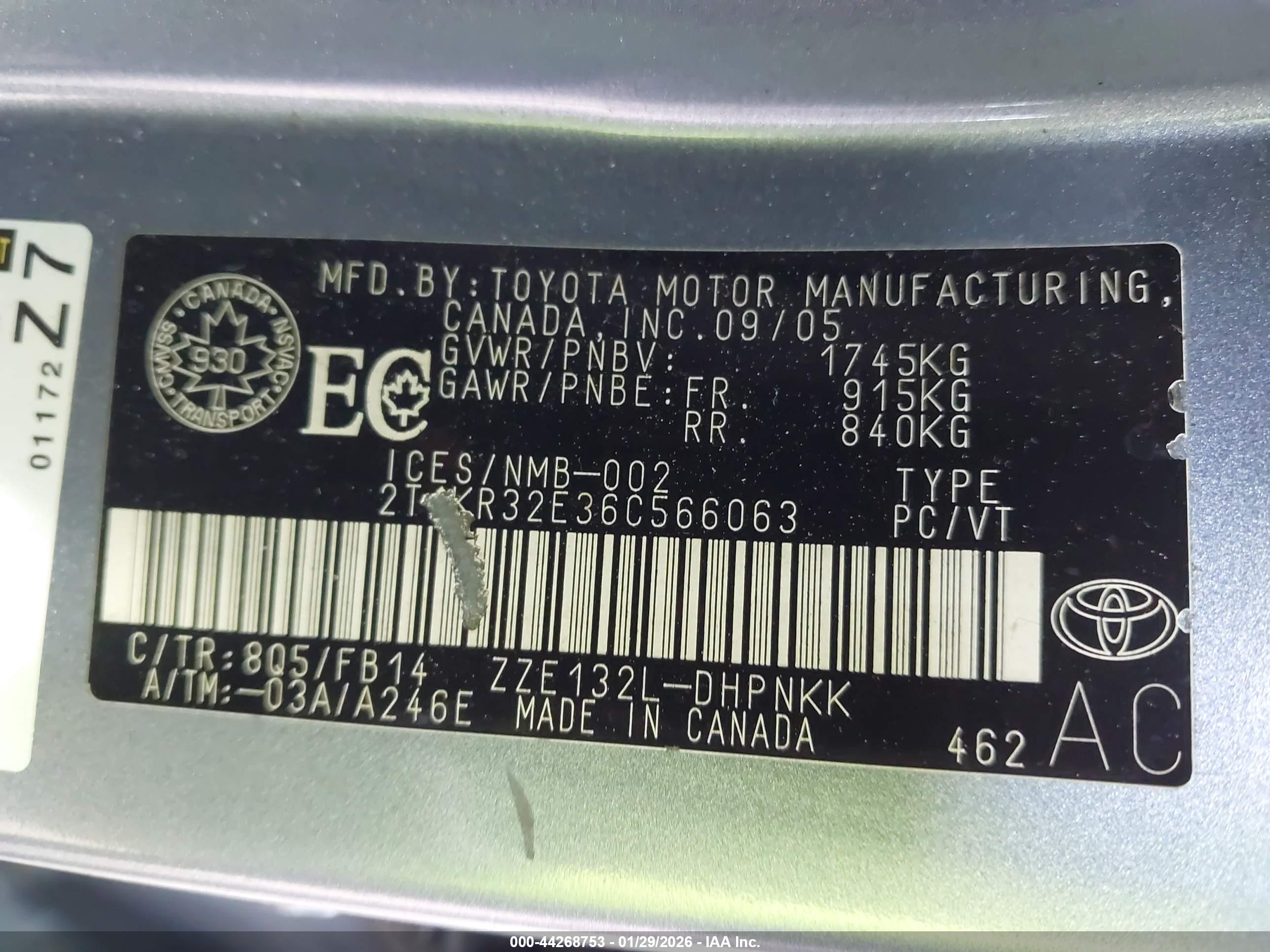 TOYOTA MATRIX image 9