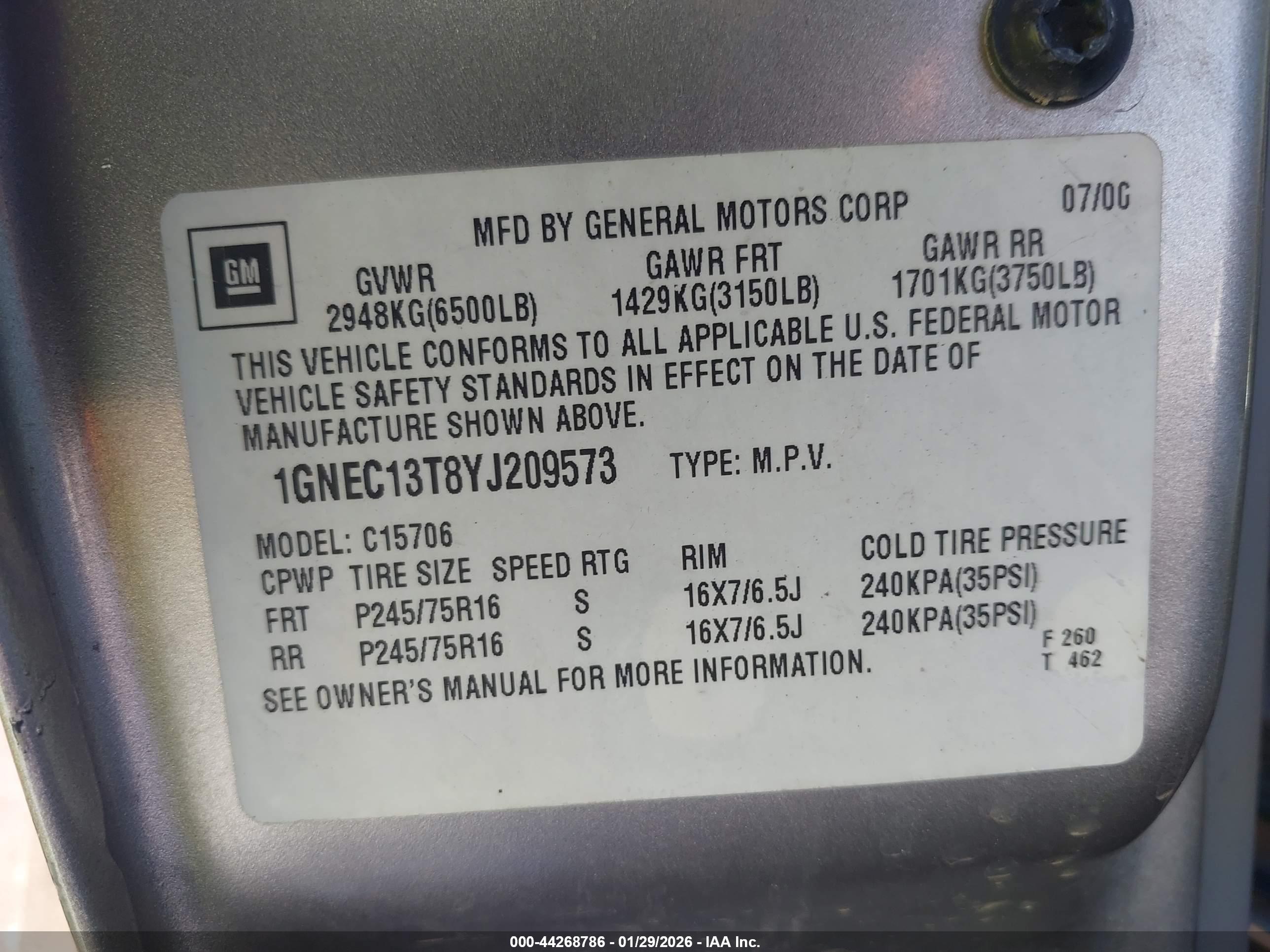 CHEVROLET TAHOE image 9