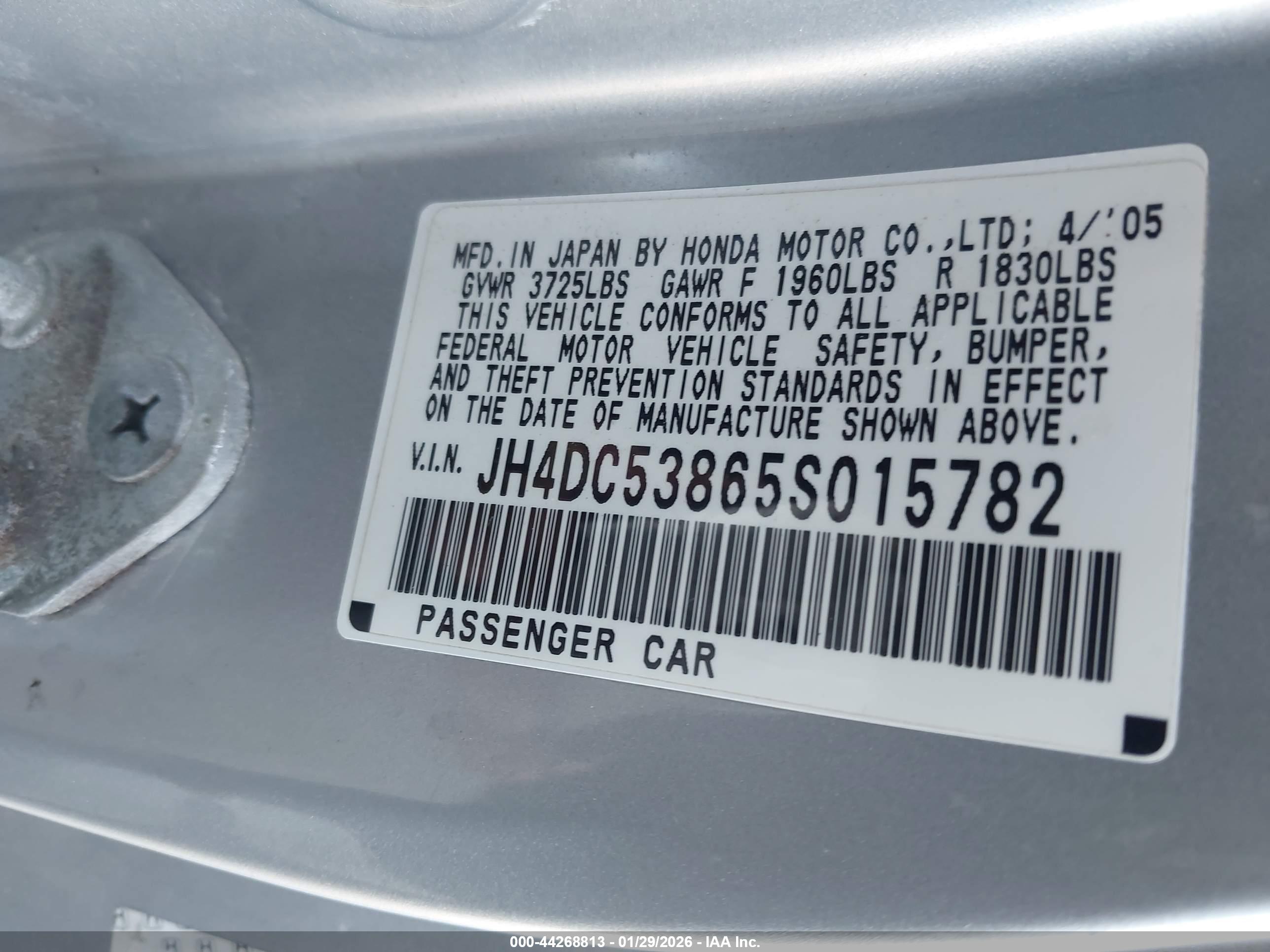 ACURA RSX image 9